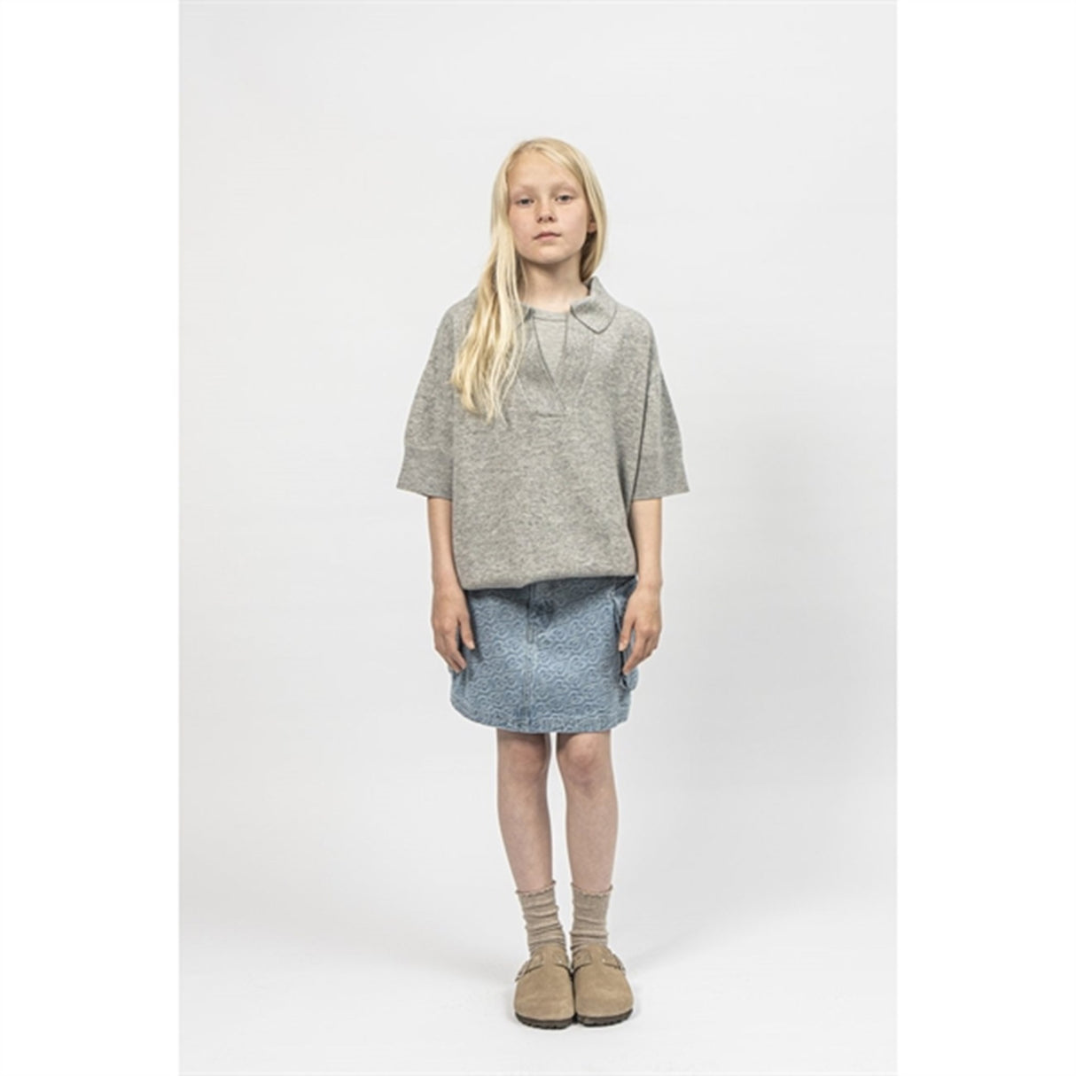 Sofie Schnoor Denim Blue Skirt