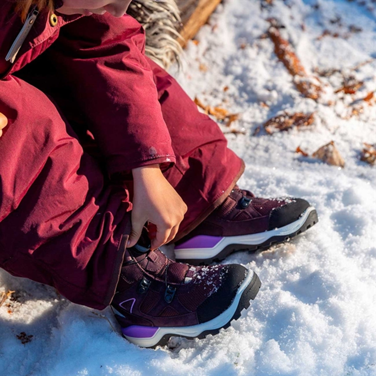 Ecco Snow Mountain Boots Black/Fig 4