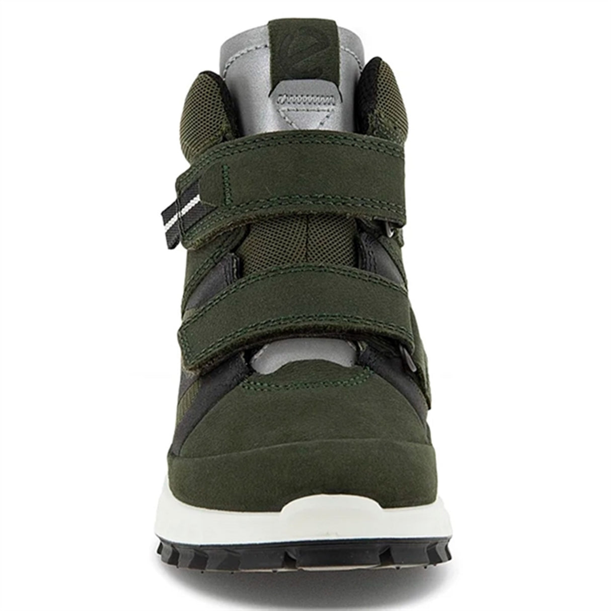 Ecco Exostrike Kids Mid-Cut Bo Deep Boot Forrest/Grape Leaf/Black 3