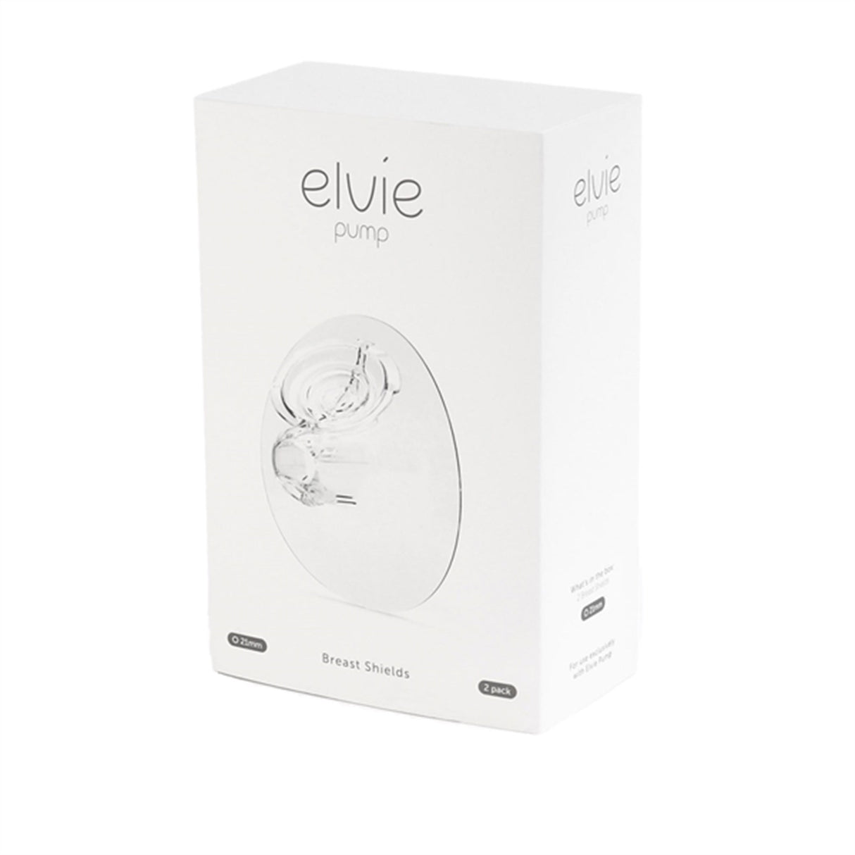 Elvie Breast Shield 21 mm 2-Pack White