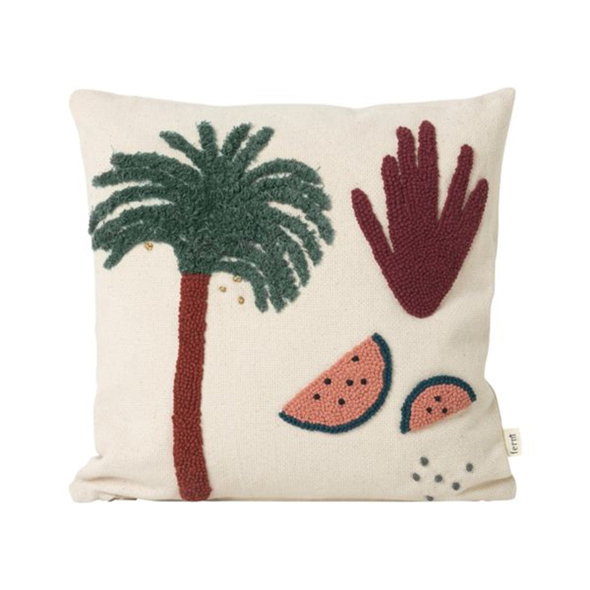 Ferm Living Palm Cushion with Pillow