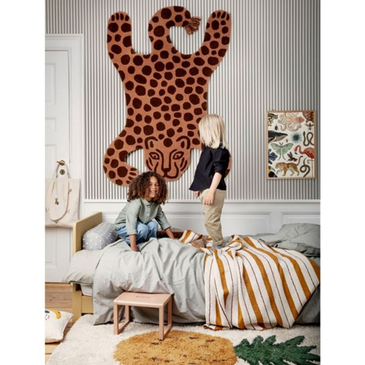 Ferm Living Safari Tufted Rug Leopard