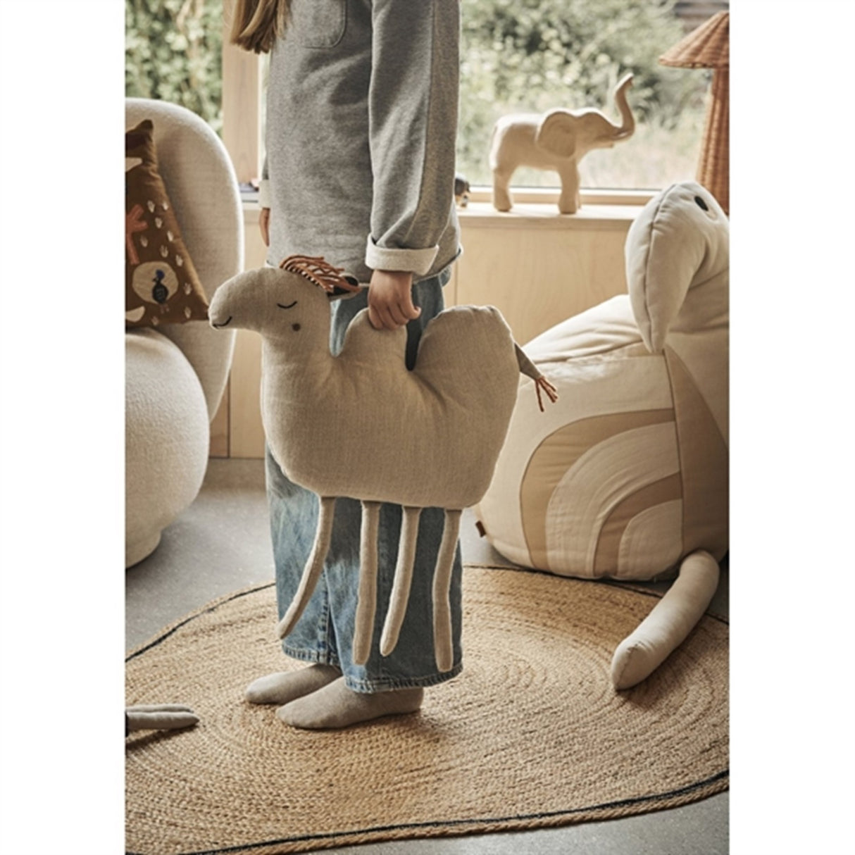 Ferm Living Camel Cushion Natural