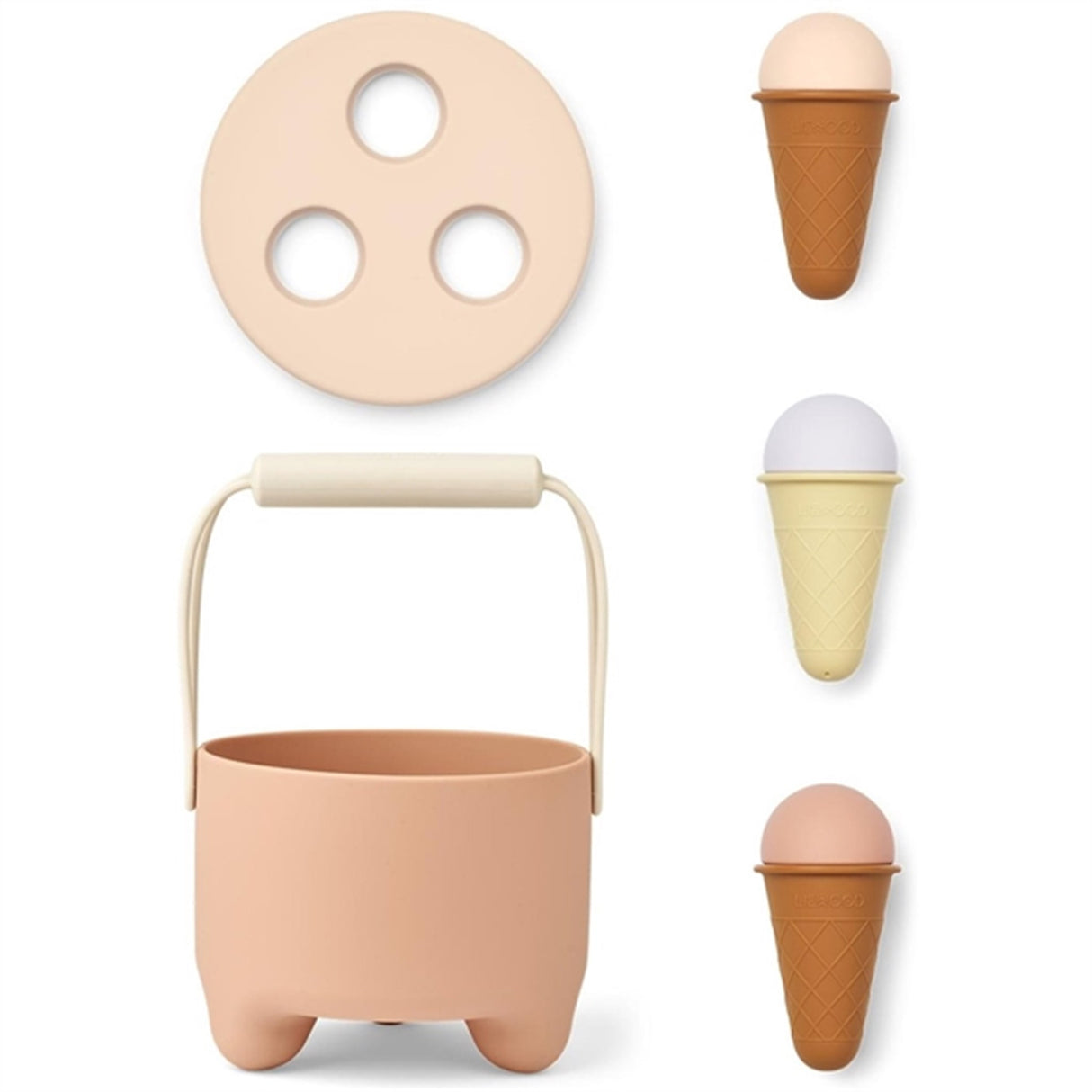 Liewood Fleur Ice Cream Play Set Tuscany Rose Multi Mix