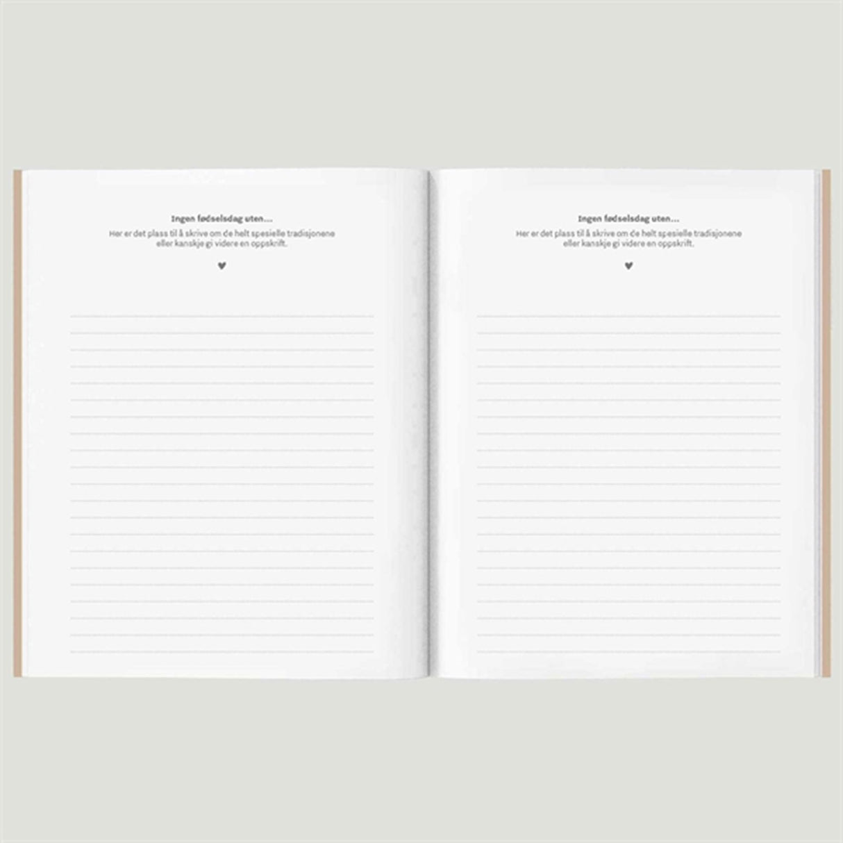 WITHWHITE Fødselsdagsbogen Norwegian