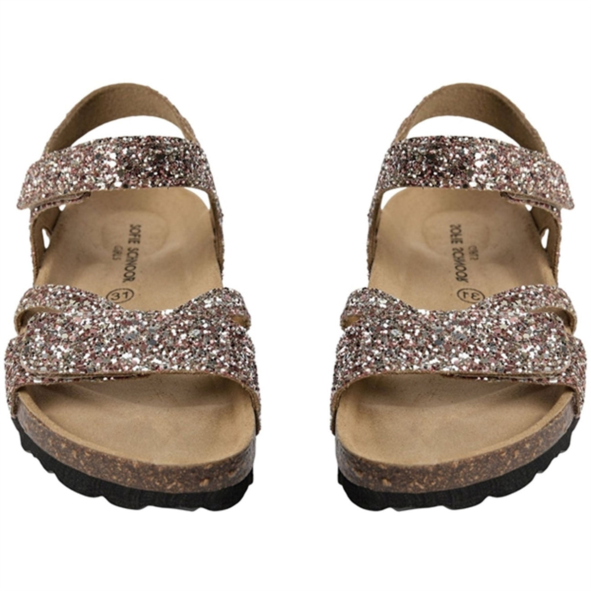 Sofie Schnoor Rose Glitter Sandals