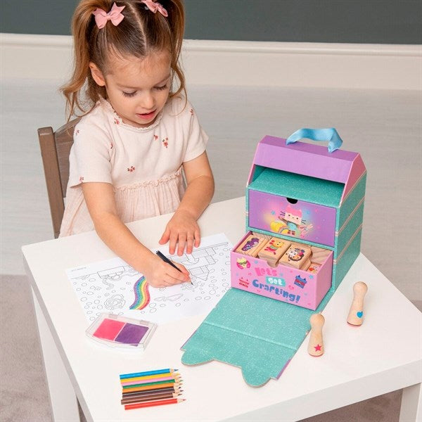 Gabby's Dollhouse - Stamp Set with Drawers 2