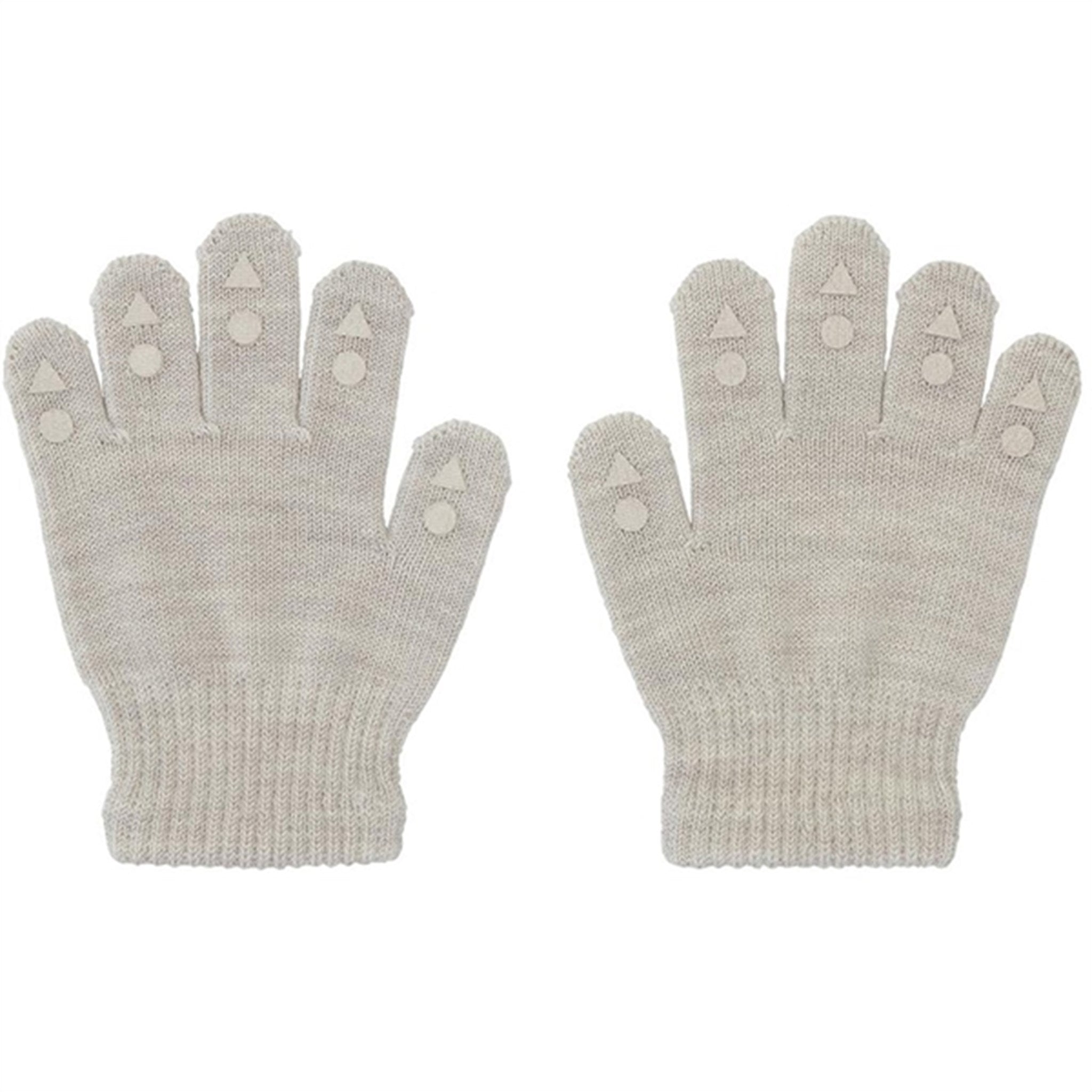 Gobabygo Wool Grip Gloves Sand