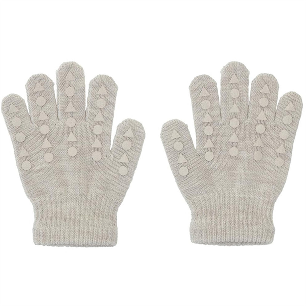 Gobabygo Wool Grip Gloves Sand