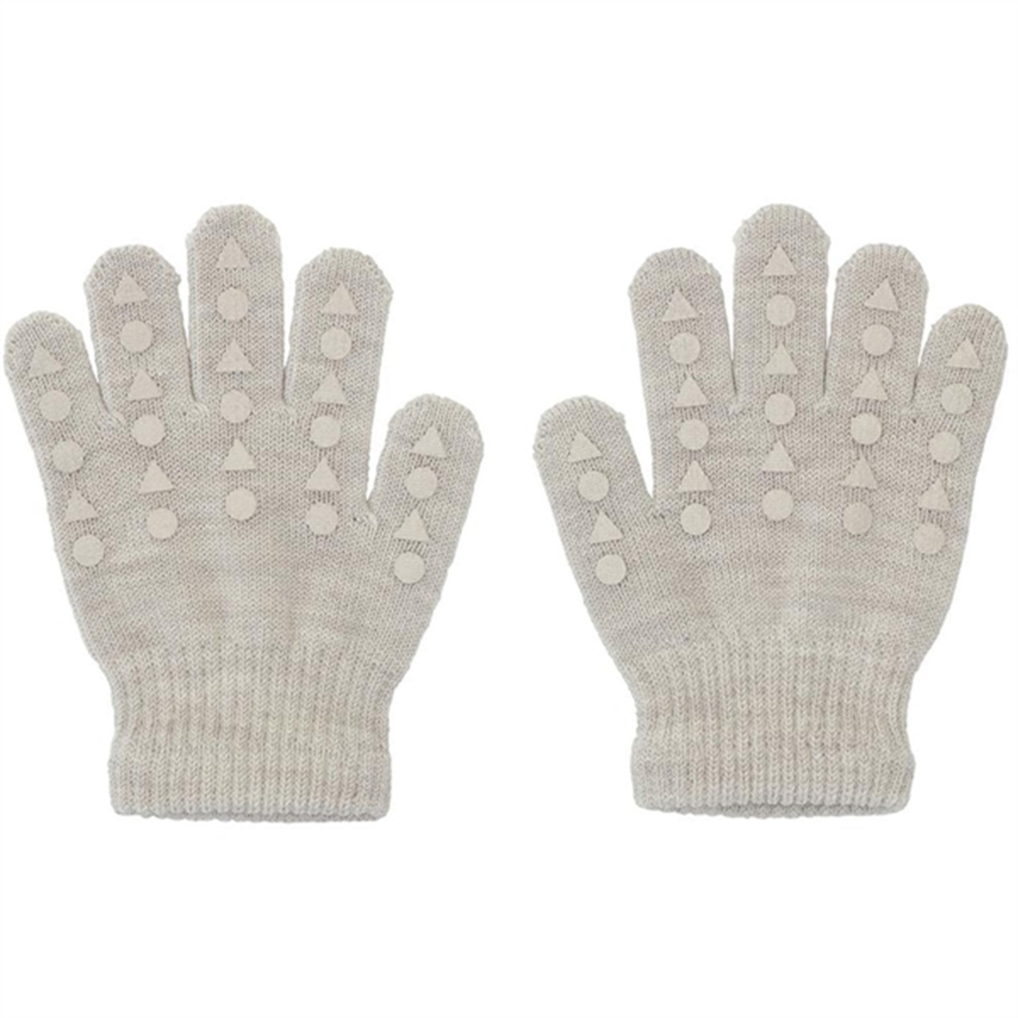 Gobabygo Wool Grip Gloves Sand 2