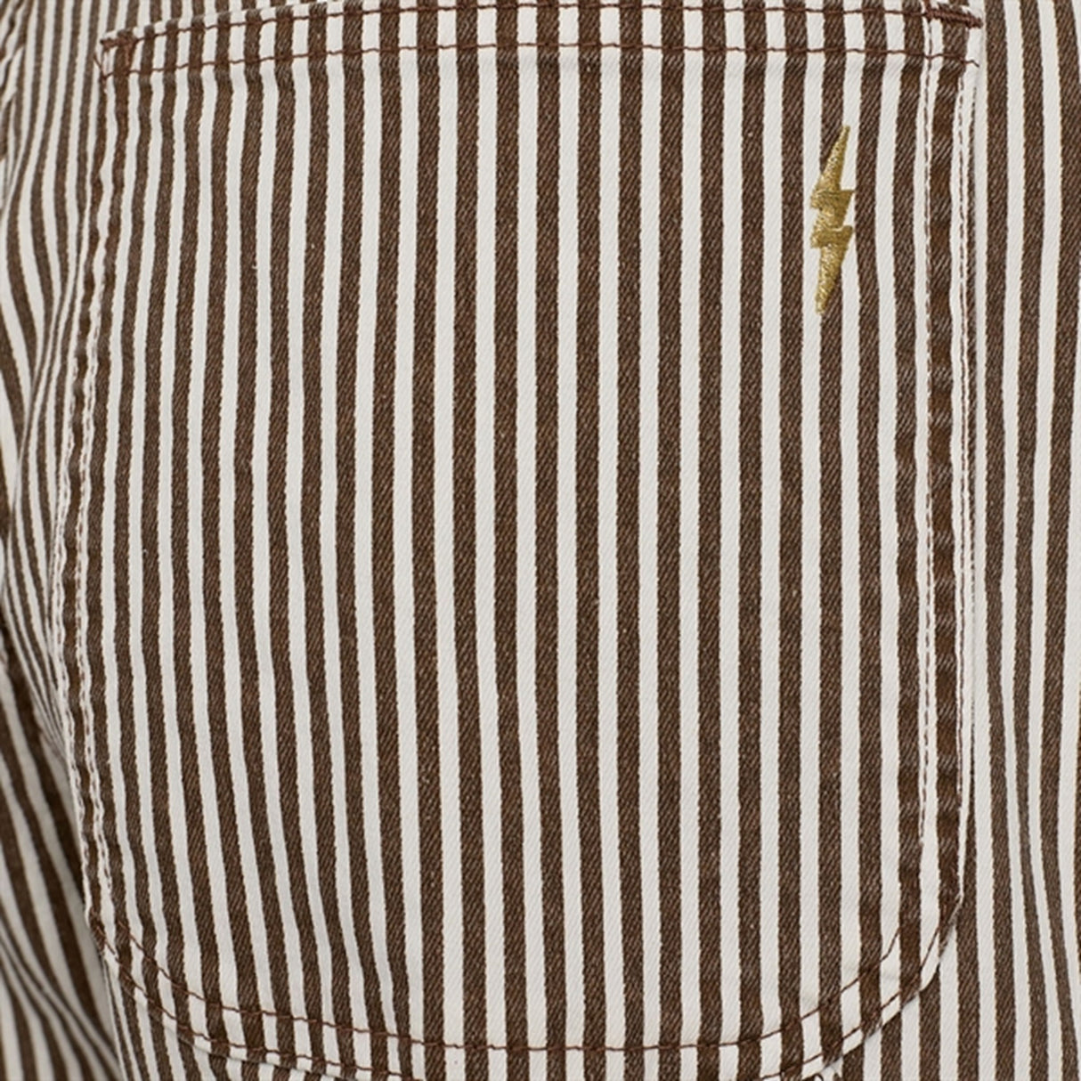 Sofie Schnoor Brown Striped Pants