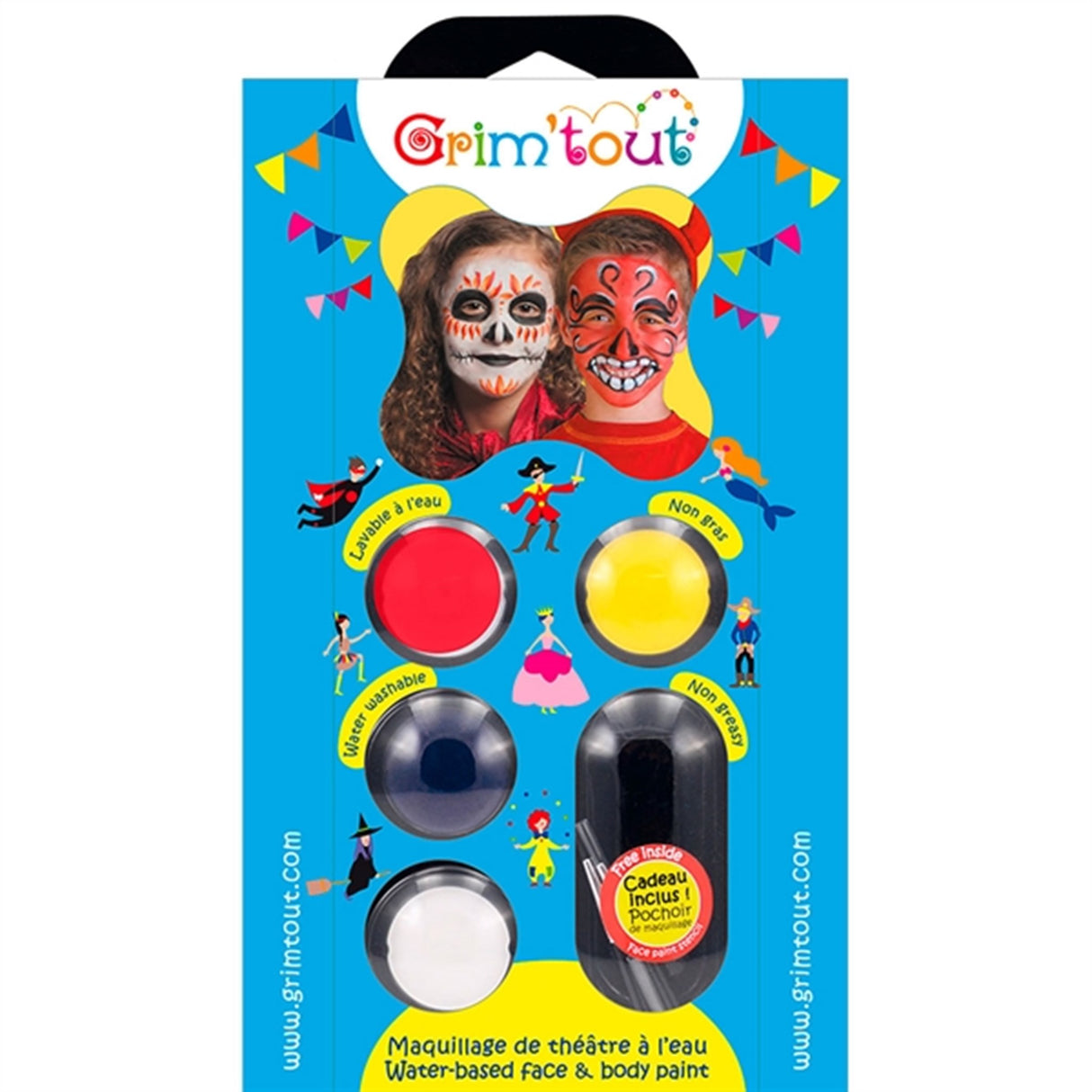 Grim'tout Theater Makeup Witch