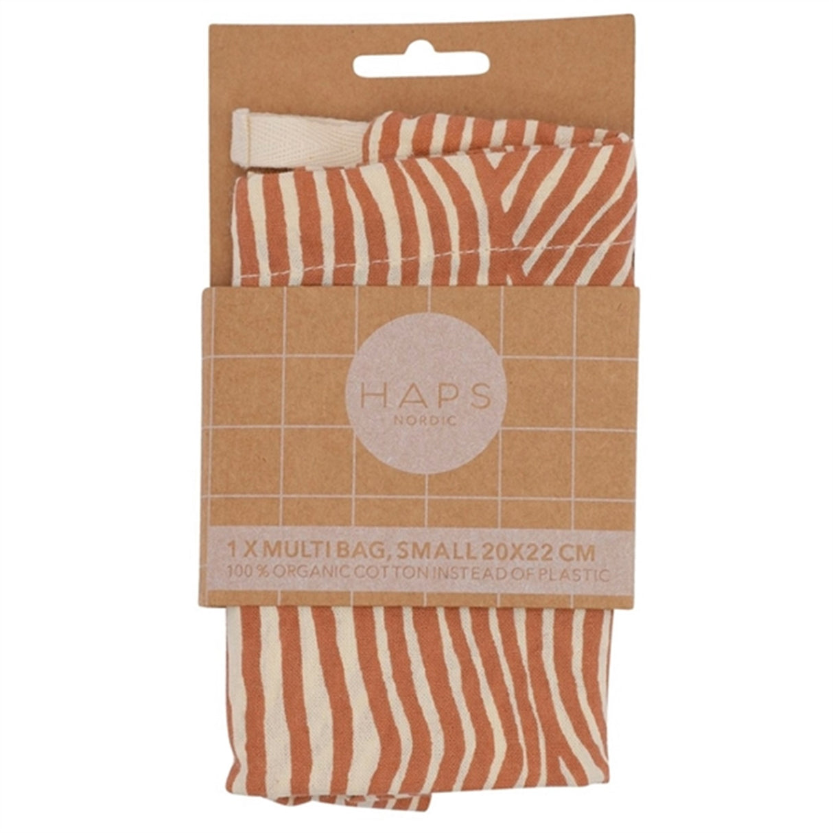 Haps Nordic Multi Bag Small Terracotta Wave 2