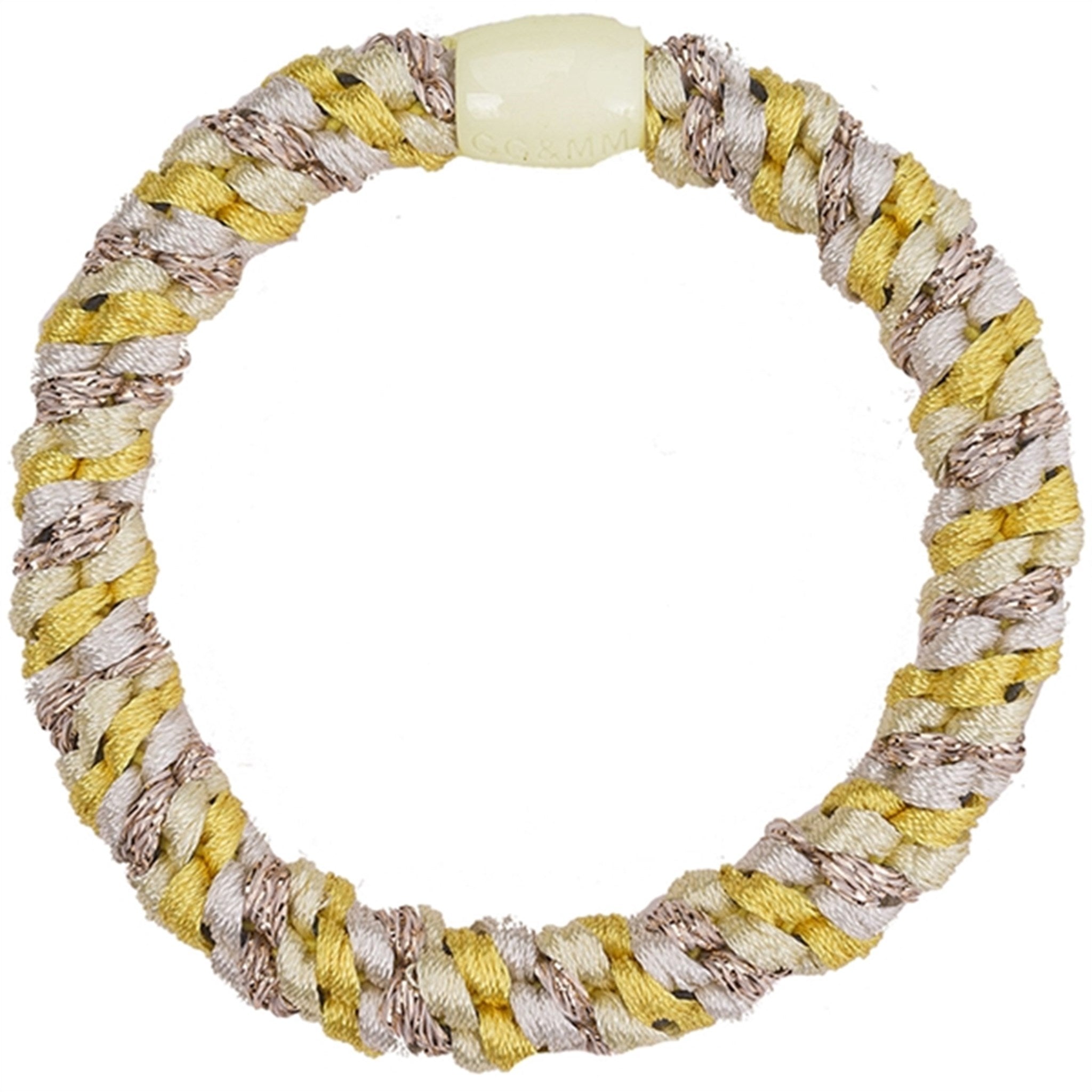 Bow's by Stær Hairties Multi Yellow Off Whire Glitter