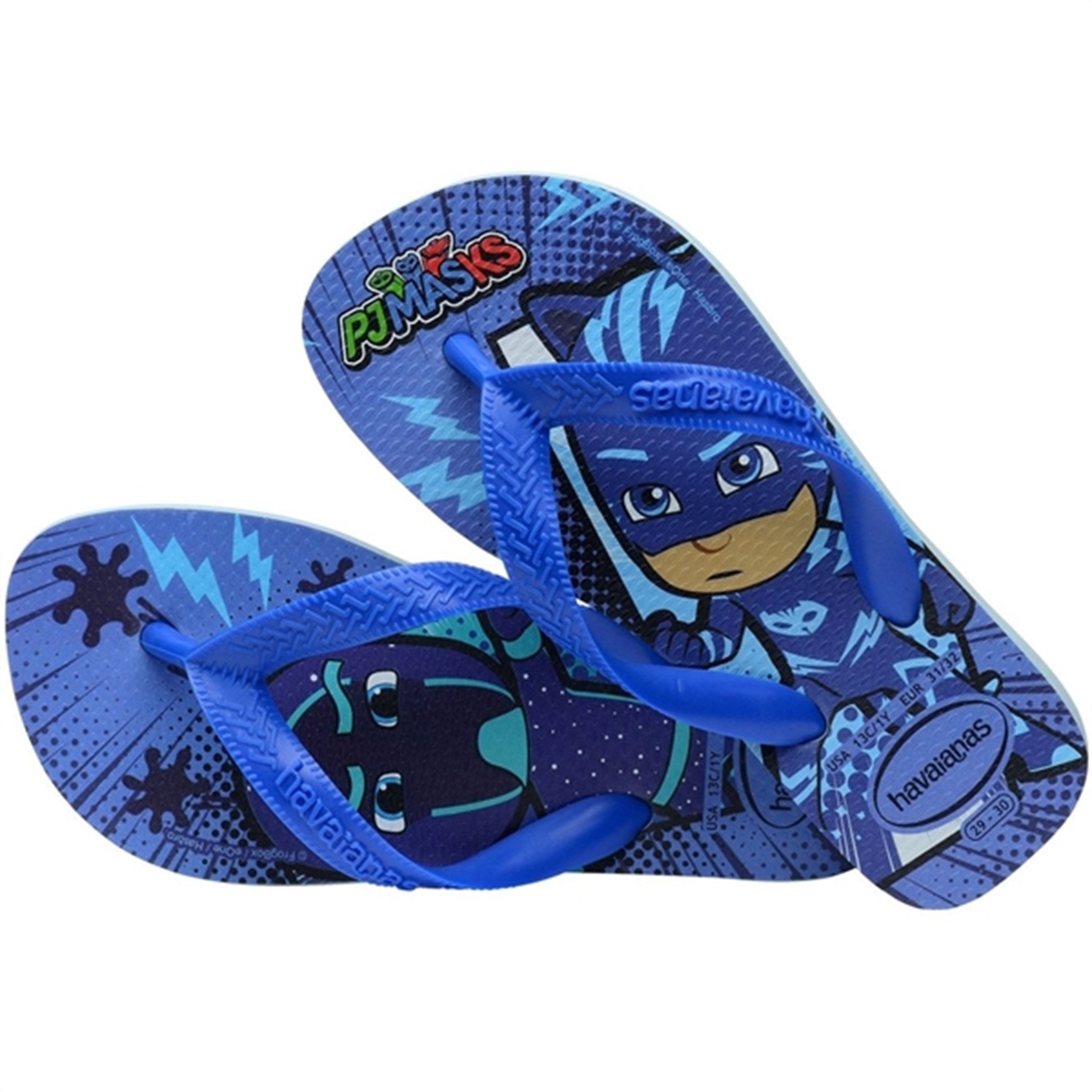 Havaianas Kids Sandals Top PJ Masks Blue Water 4