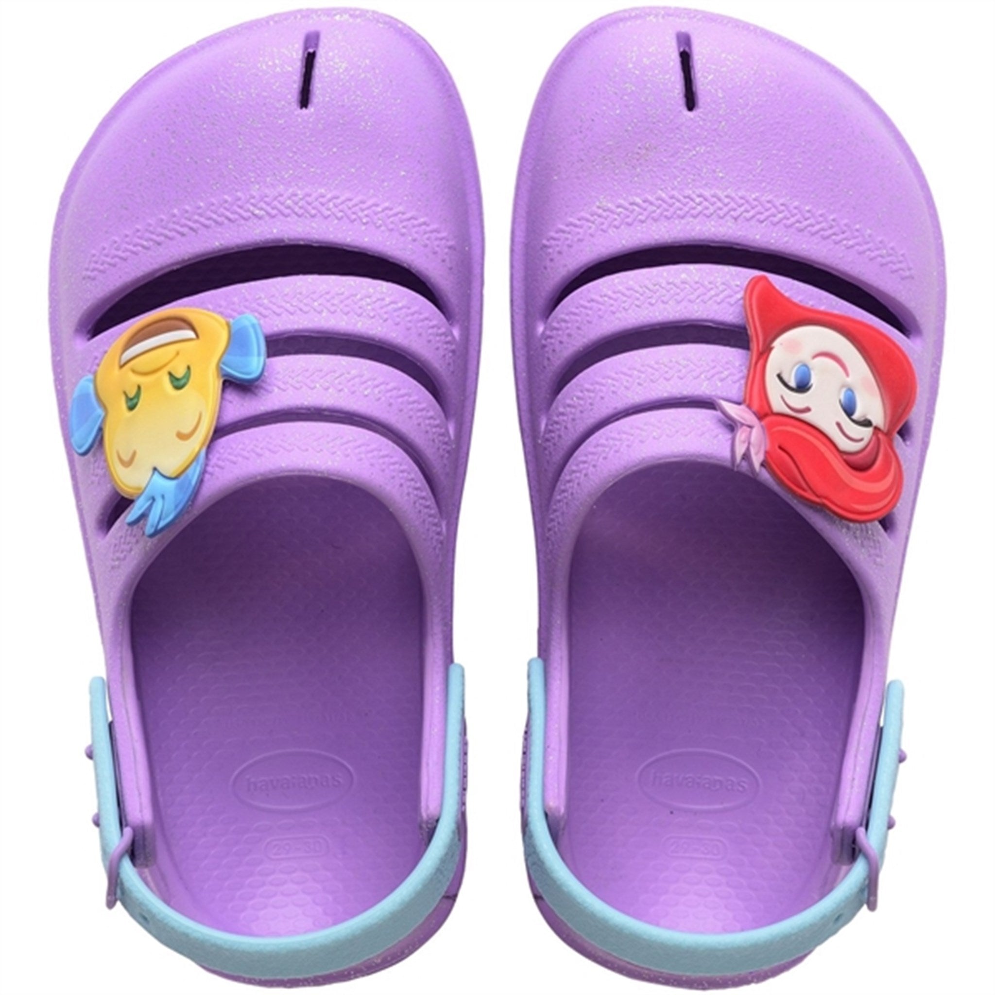 Havaianas Kids Sandals Princesas Prisma Purple