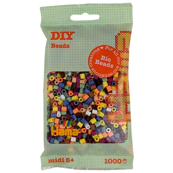 HAMA BIO Midi Beads 1000 pcs Mix 197