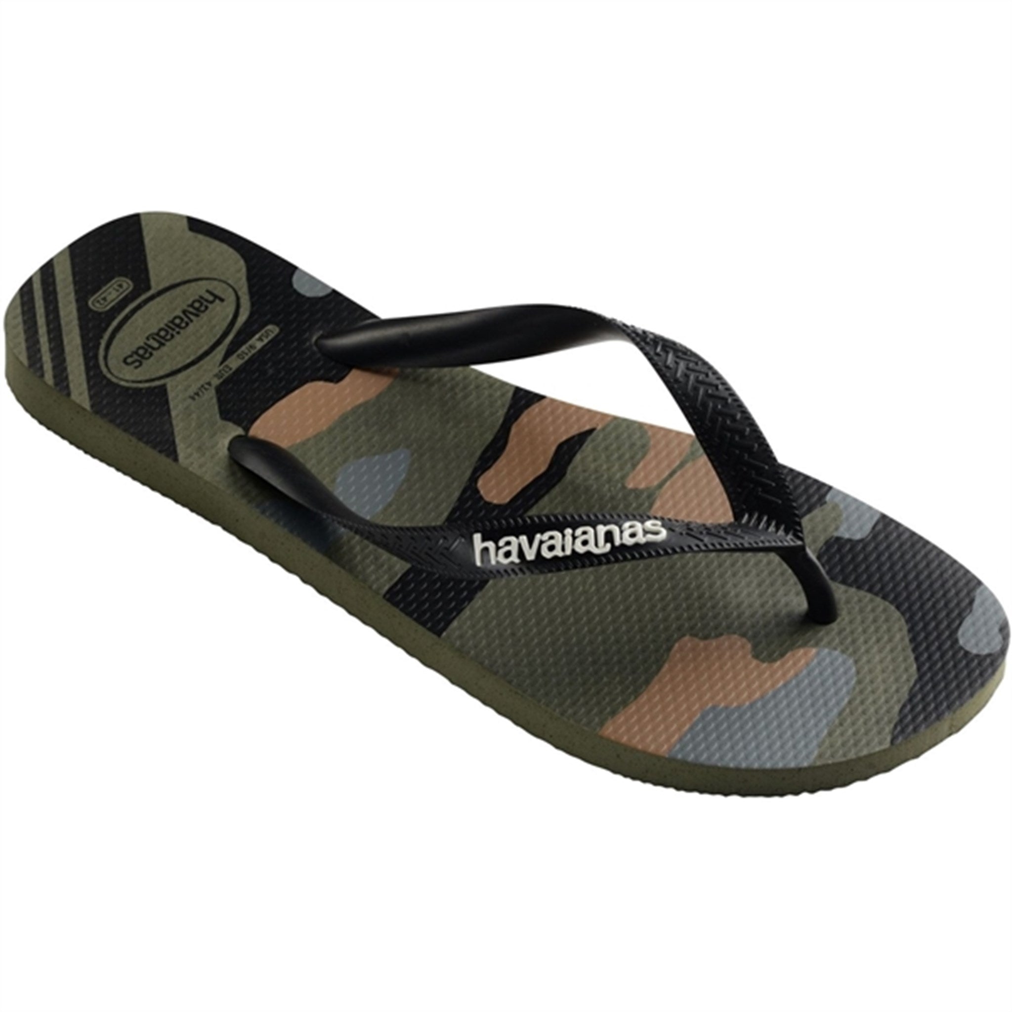 Havaianas Sandals Top Camu Black/Moss 2