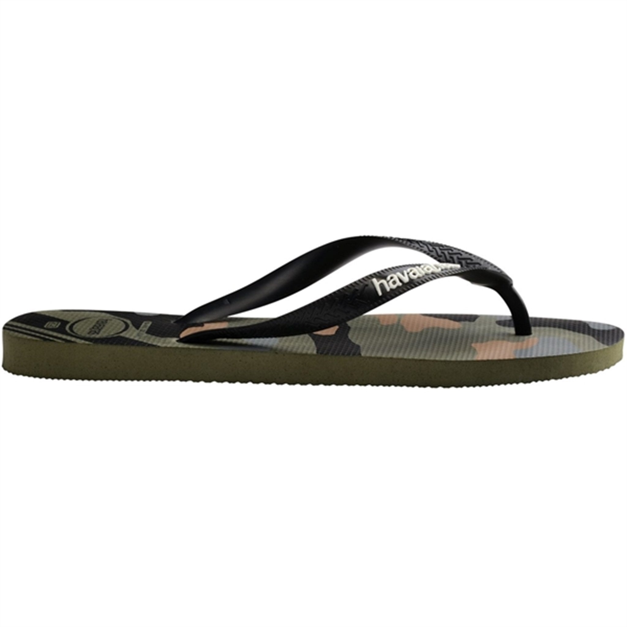 Havaianas Sandals Top Camu Black/Moss 3