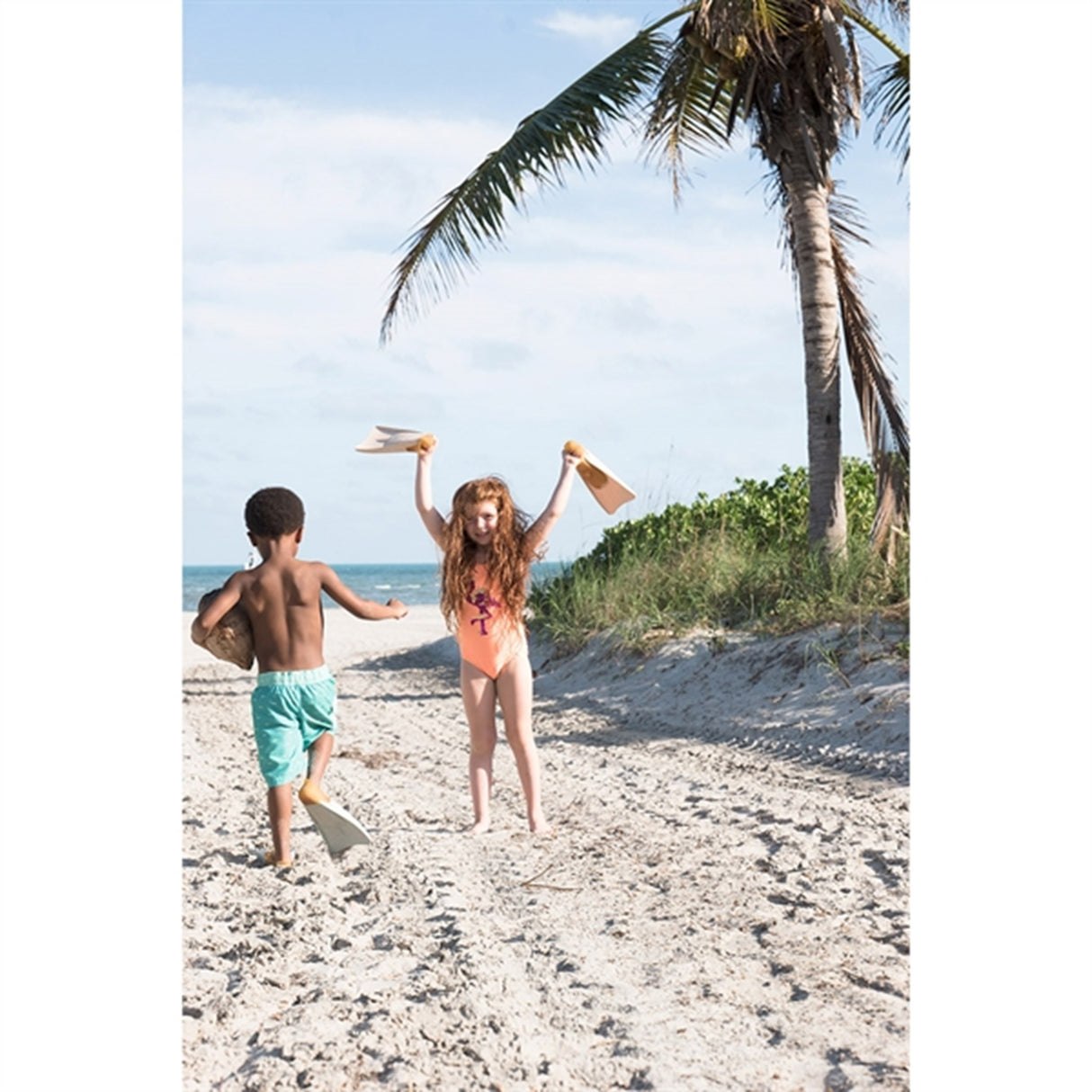 Hevea Peach Swim Finns