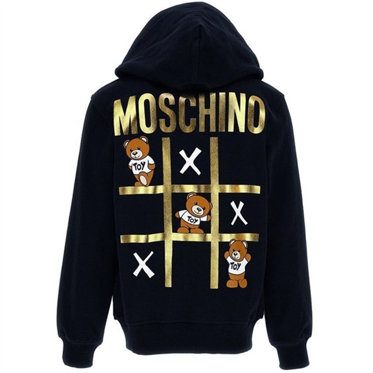 Moschino Black Sweatshirt w. Hood