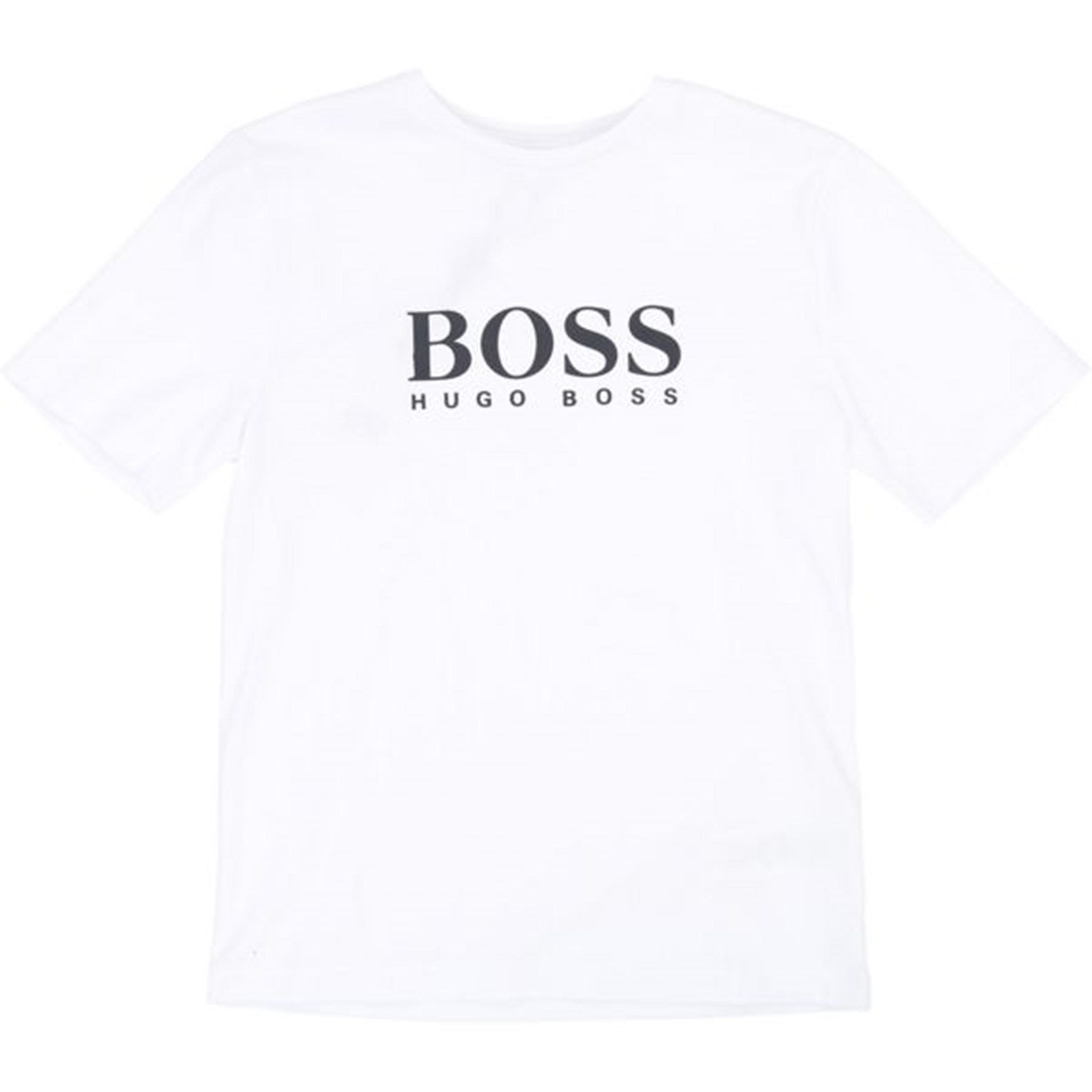 Hugo Boss Boy Short Sleeves Tee-shirt White