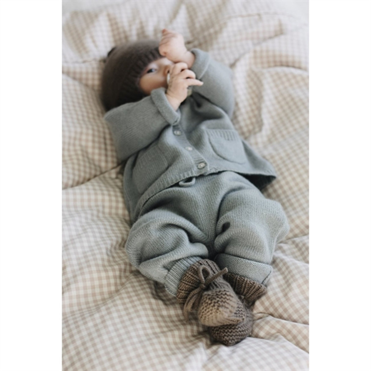 lalaby Dove Cashmere Bobbie Cardigan