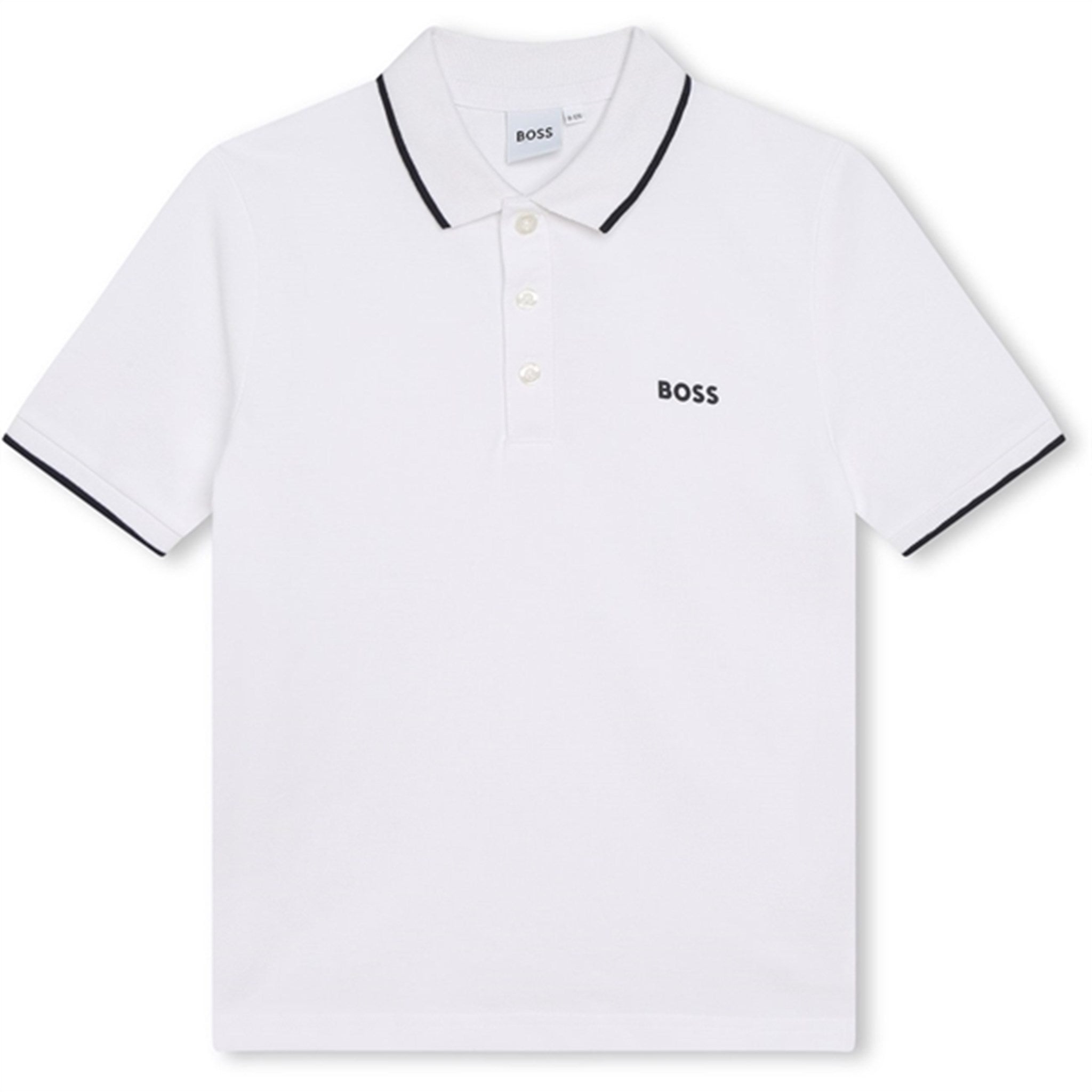 Hugo Boss Short Sleeve Polo White