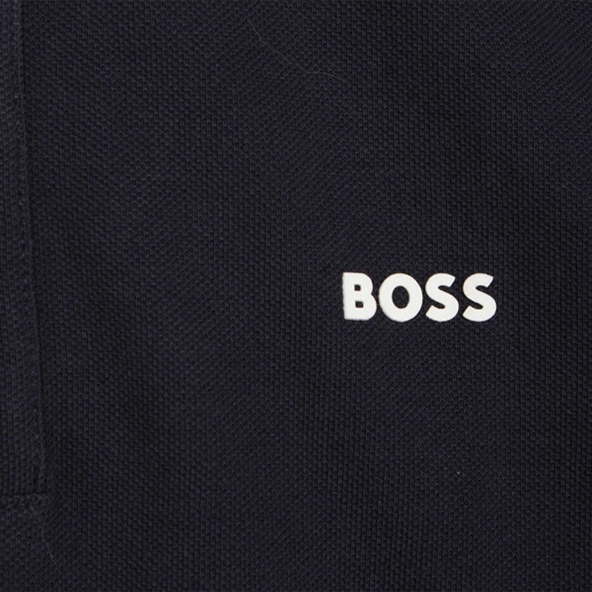 Hugo Boss Navy Polo Short Sleeved 3