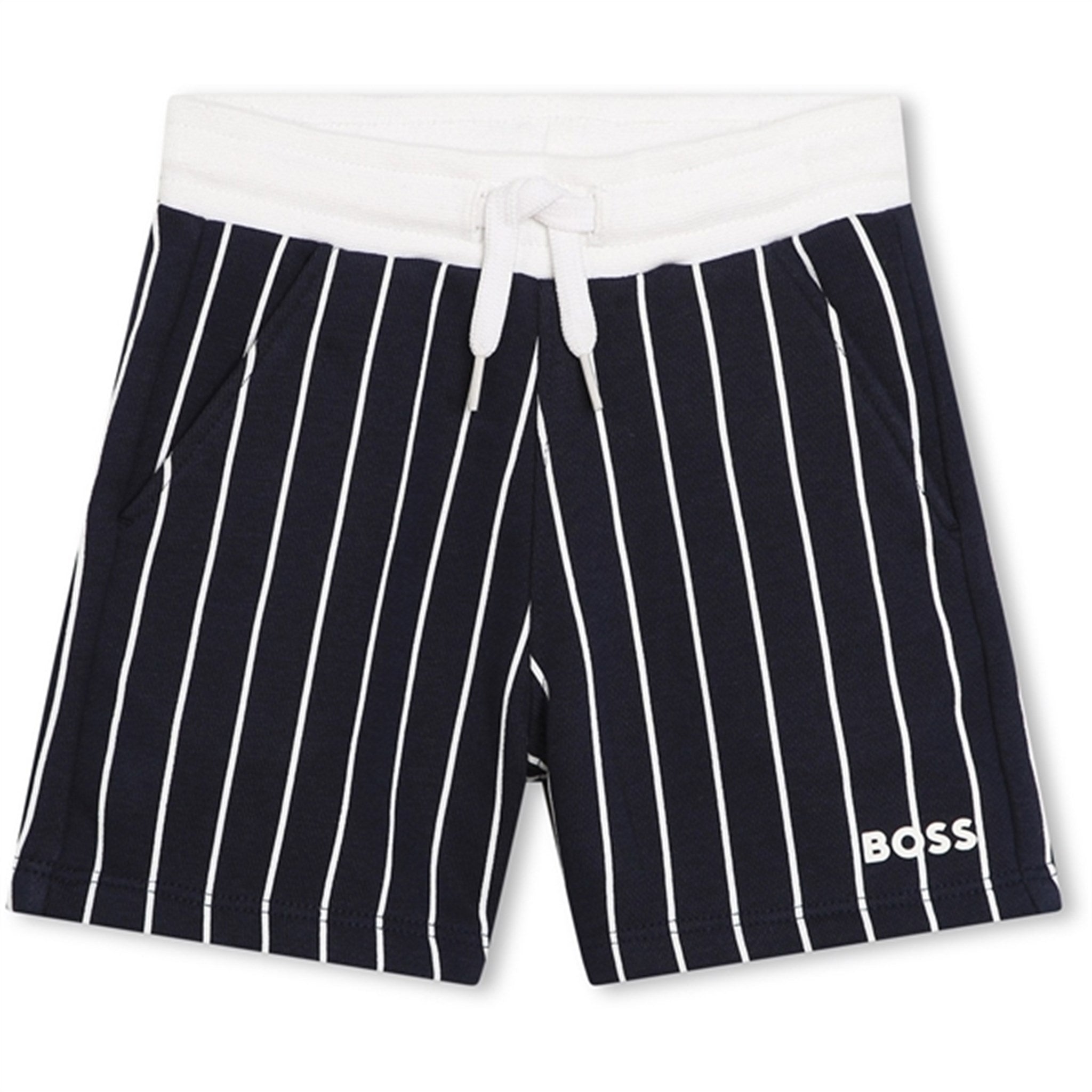 navy hugo boss shorts