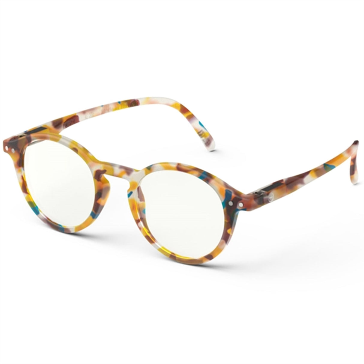Izipizi Junior Screen Glasses #D Blue Tortoise Soft 0