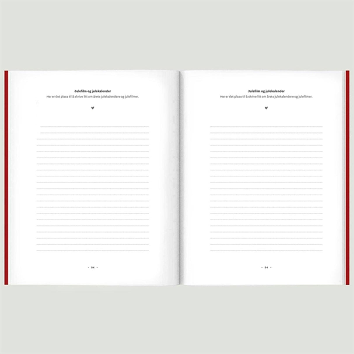 WITHWHITE Juleminder A5 Norwegian