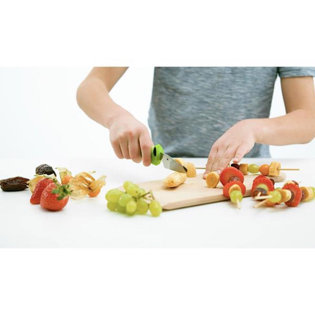 Kinderkitchen Knife Set Green/Blue