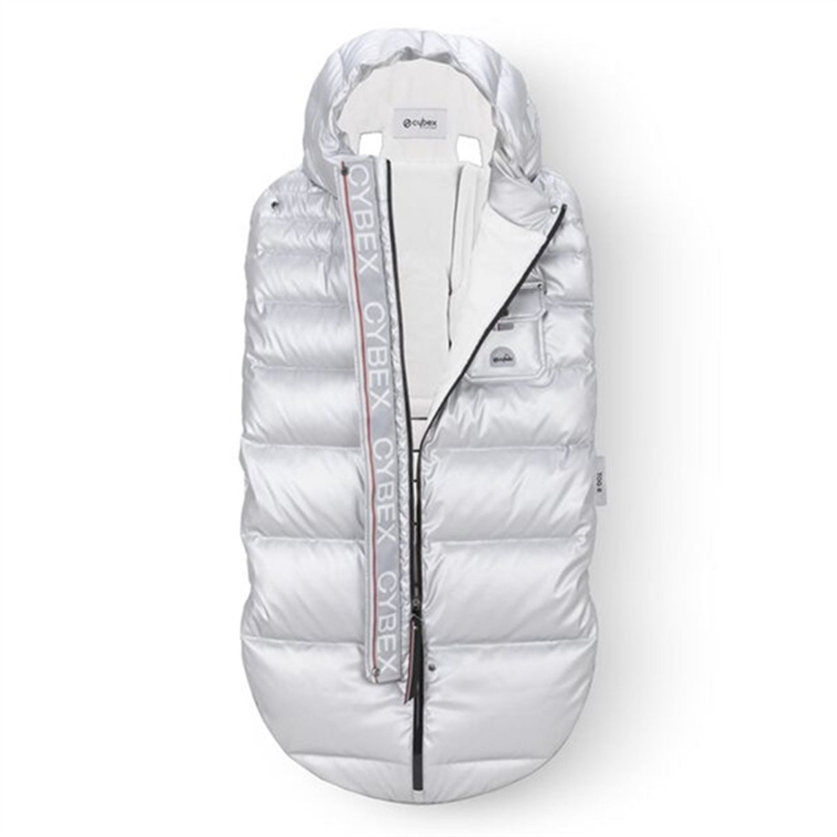 Cybex Platinum Winter Footmuff Arctic Silver