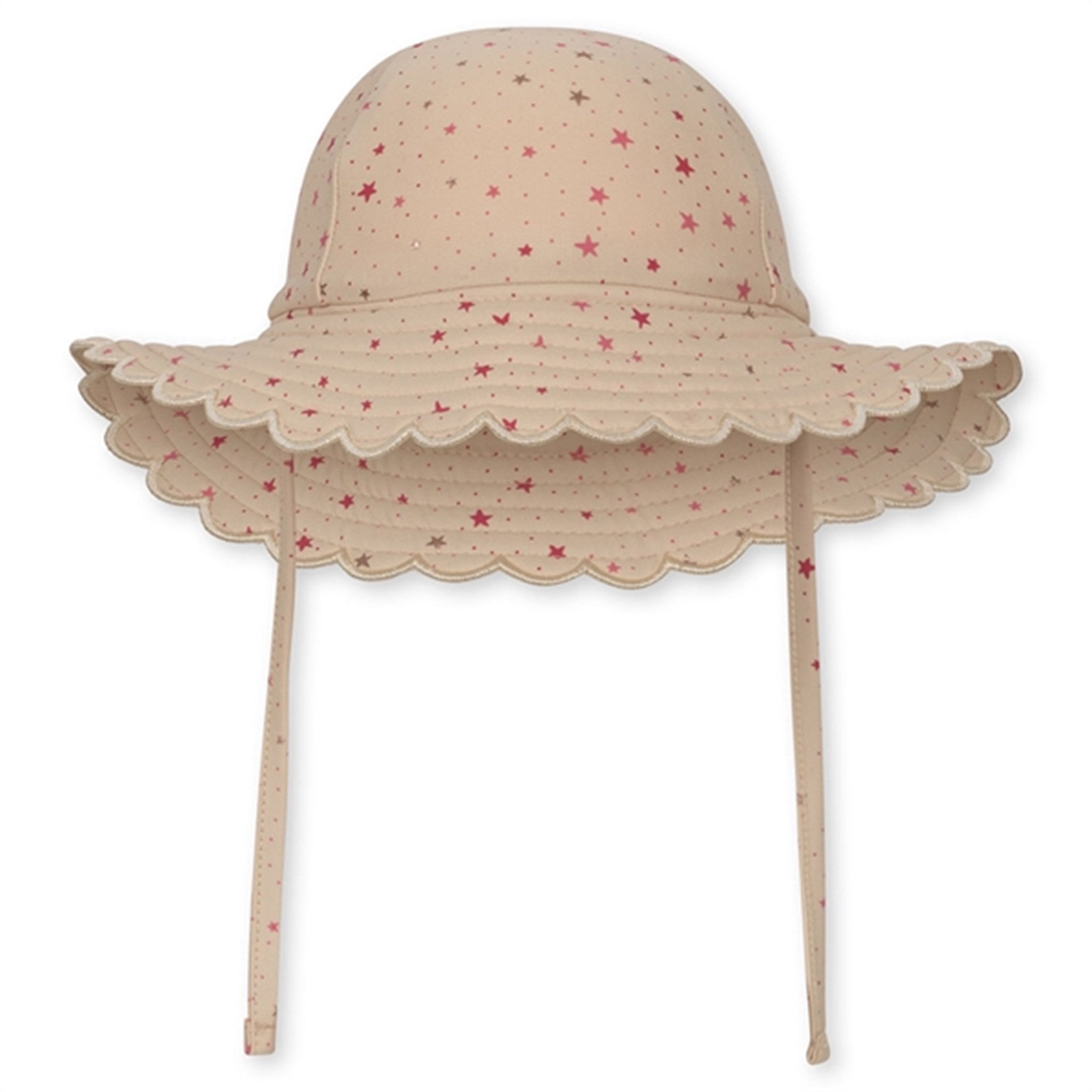 Konges Sløjd Etoile Pink Sparkle Baie Scallop UV Sun Hat