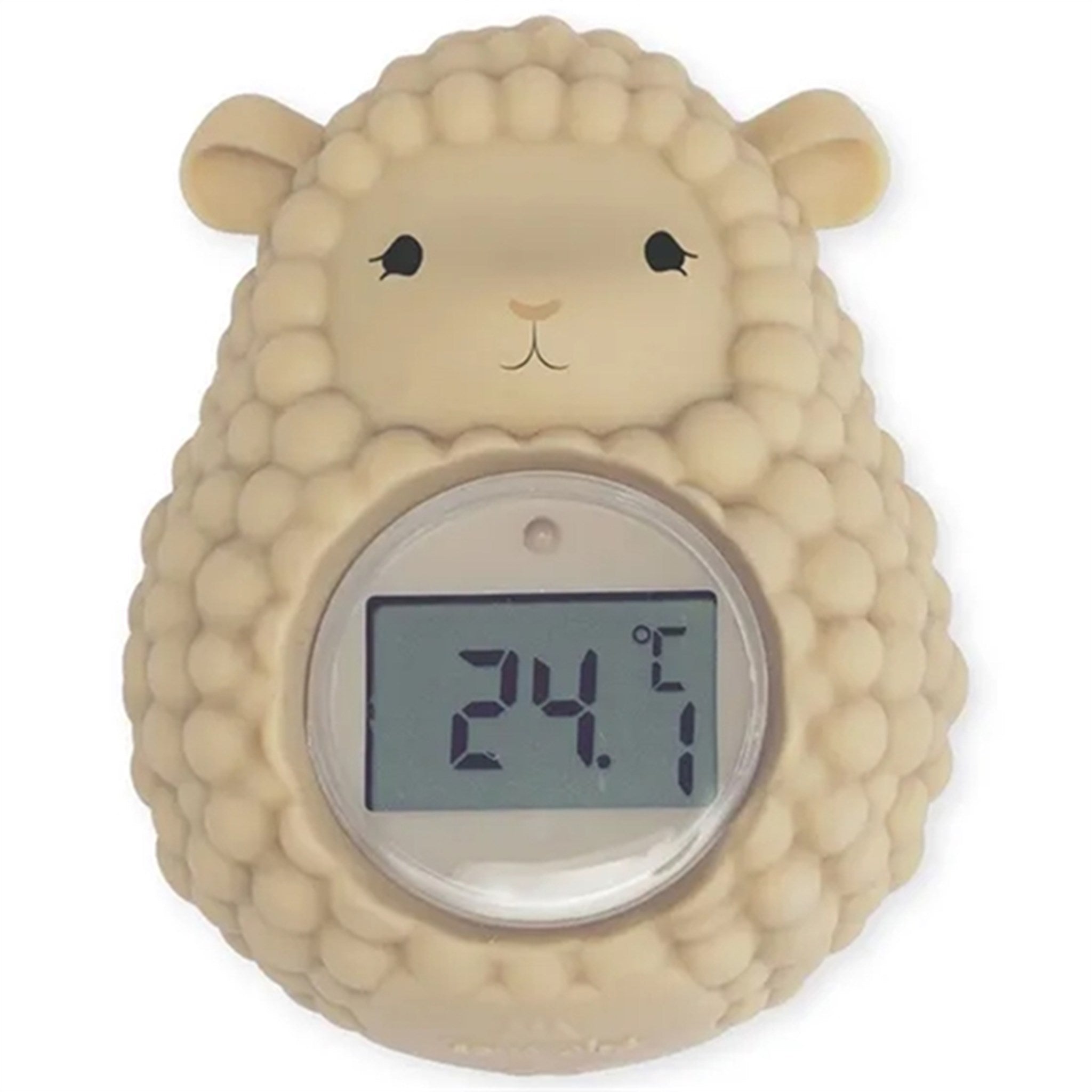 Konges Sløjd Silicone Bath Thermometer Sheep Sand