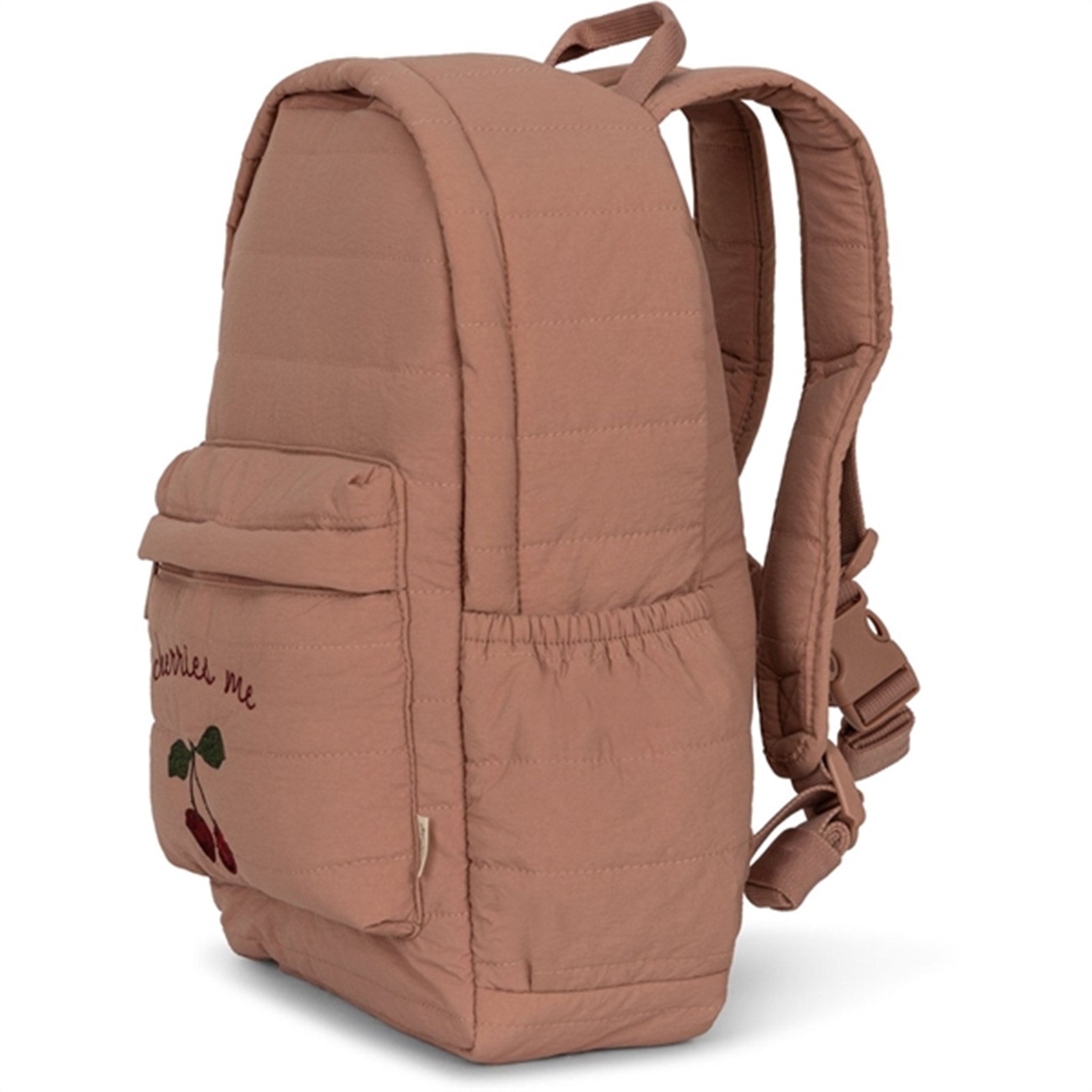 Konges Sløjd Juno Quilted Backpack Midi Cameo Brown 2