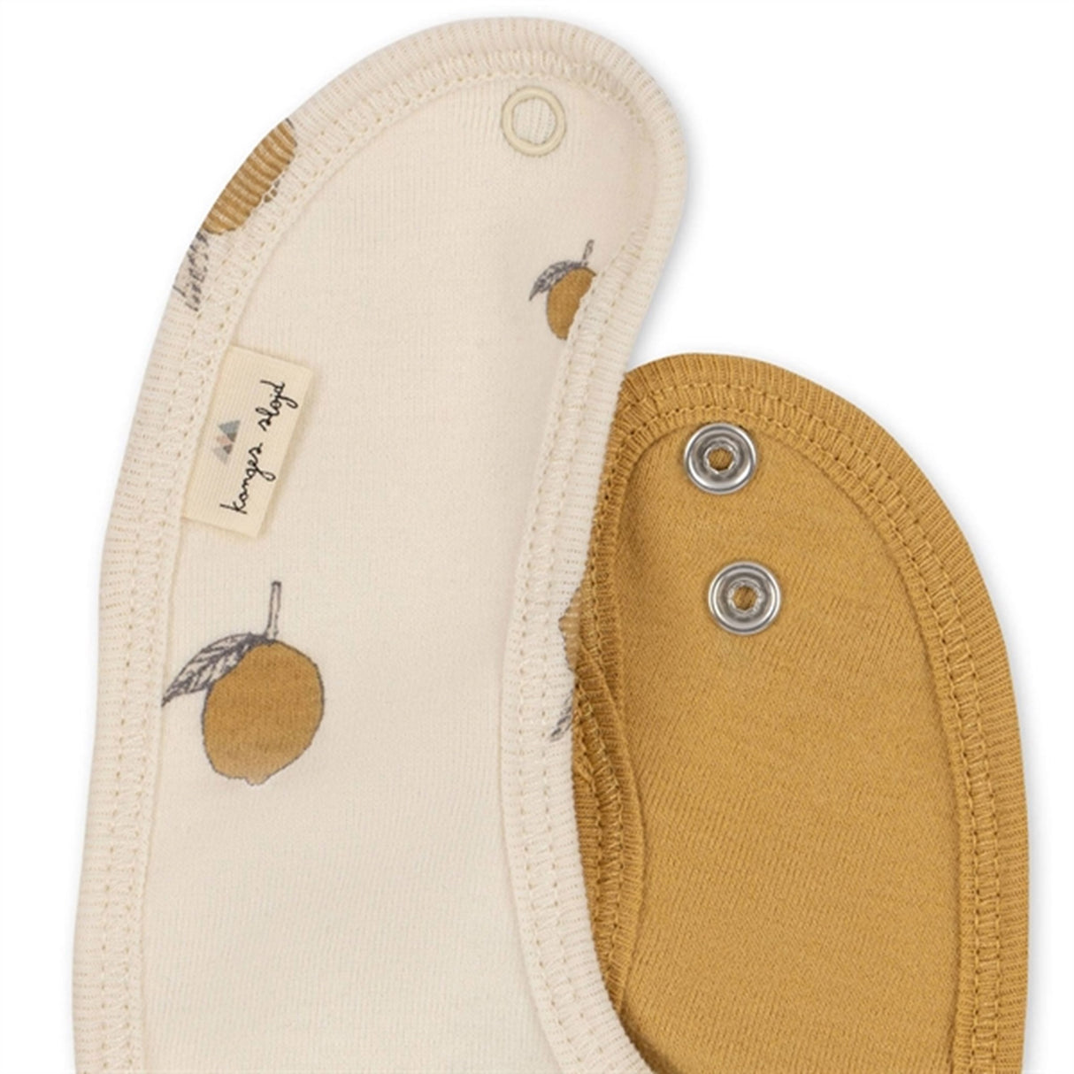 Konges Sløjd Classic Bib 2-pack Lemon