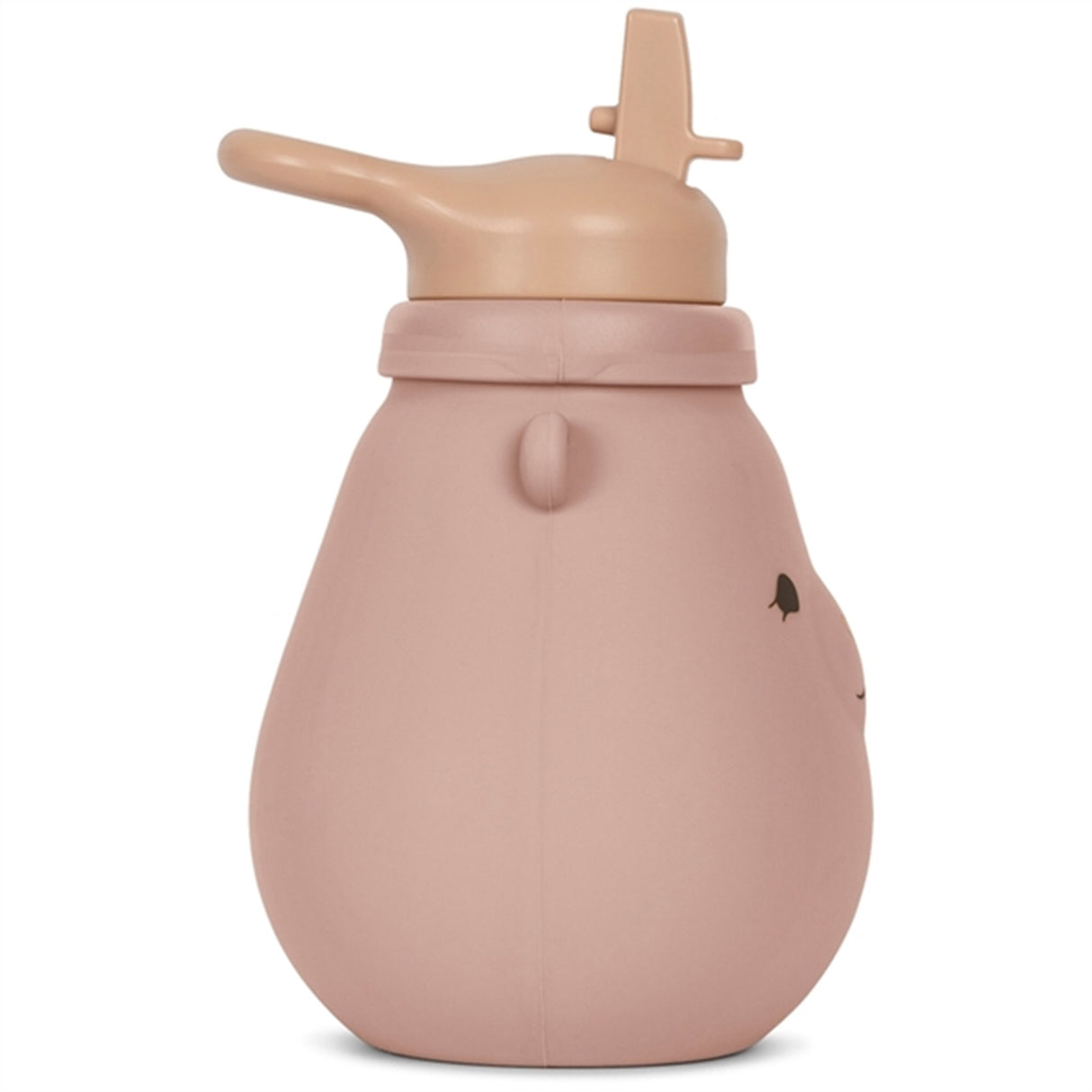 Konges Sløjd Silicone Drinking Bottle Teddy Blush