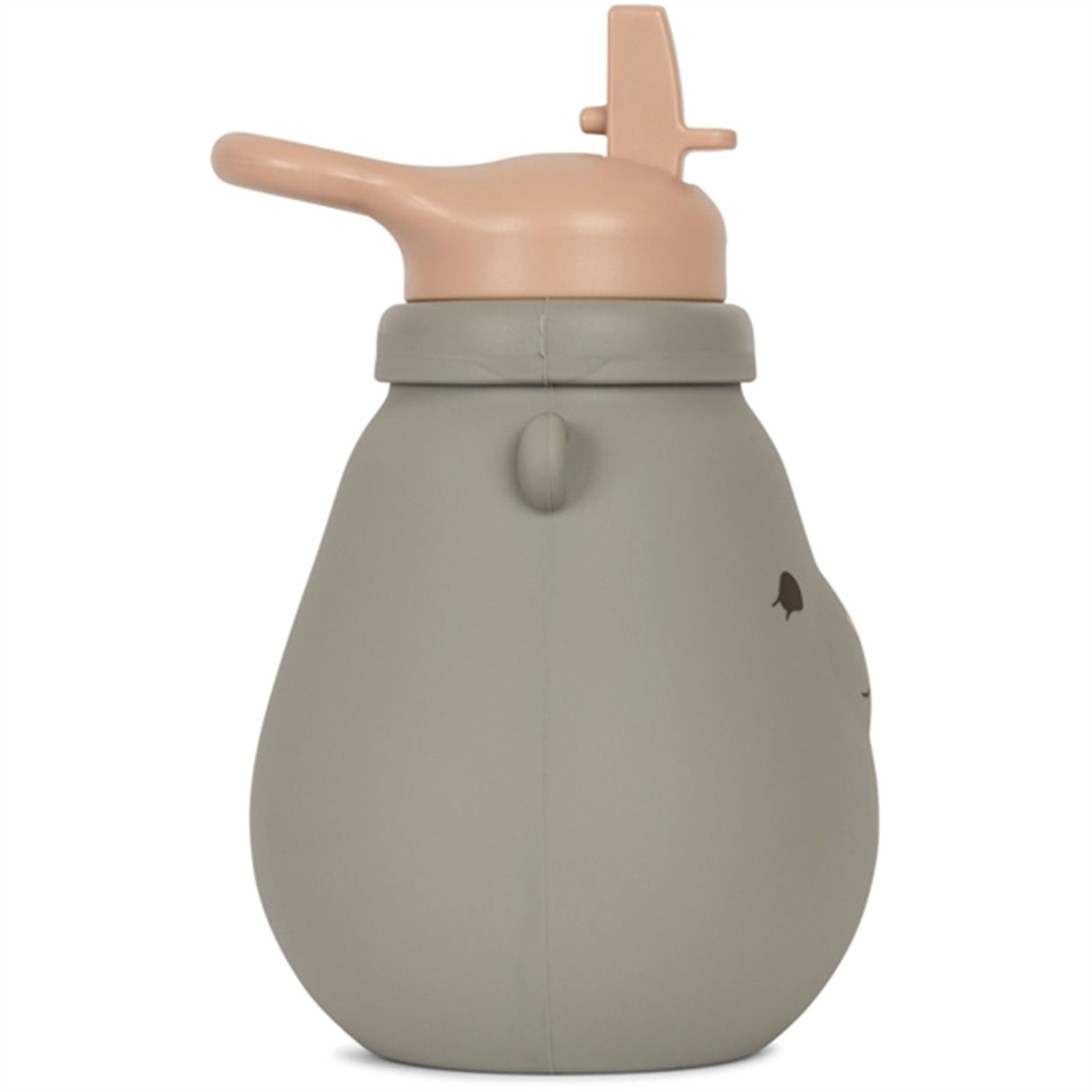 Konges Sløjd Silicone Drinking Bottle Teddy Whale