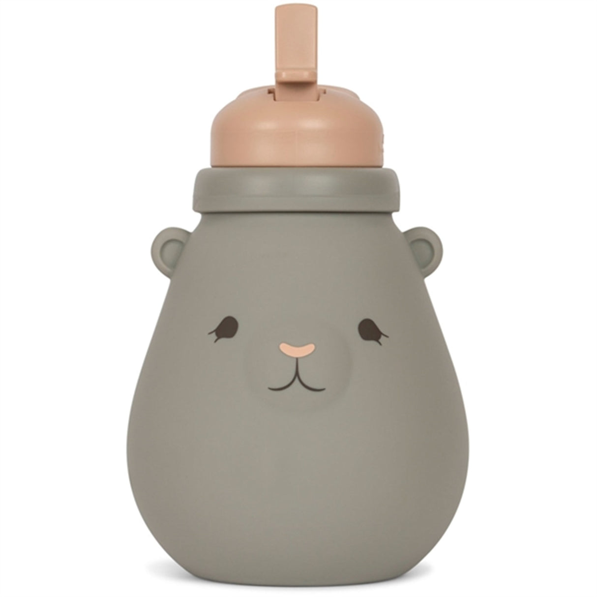 Konges Sløjd Silicone Drinking Bottle Teddy Whale