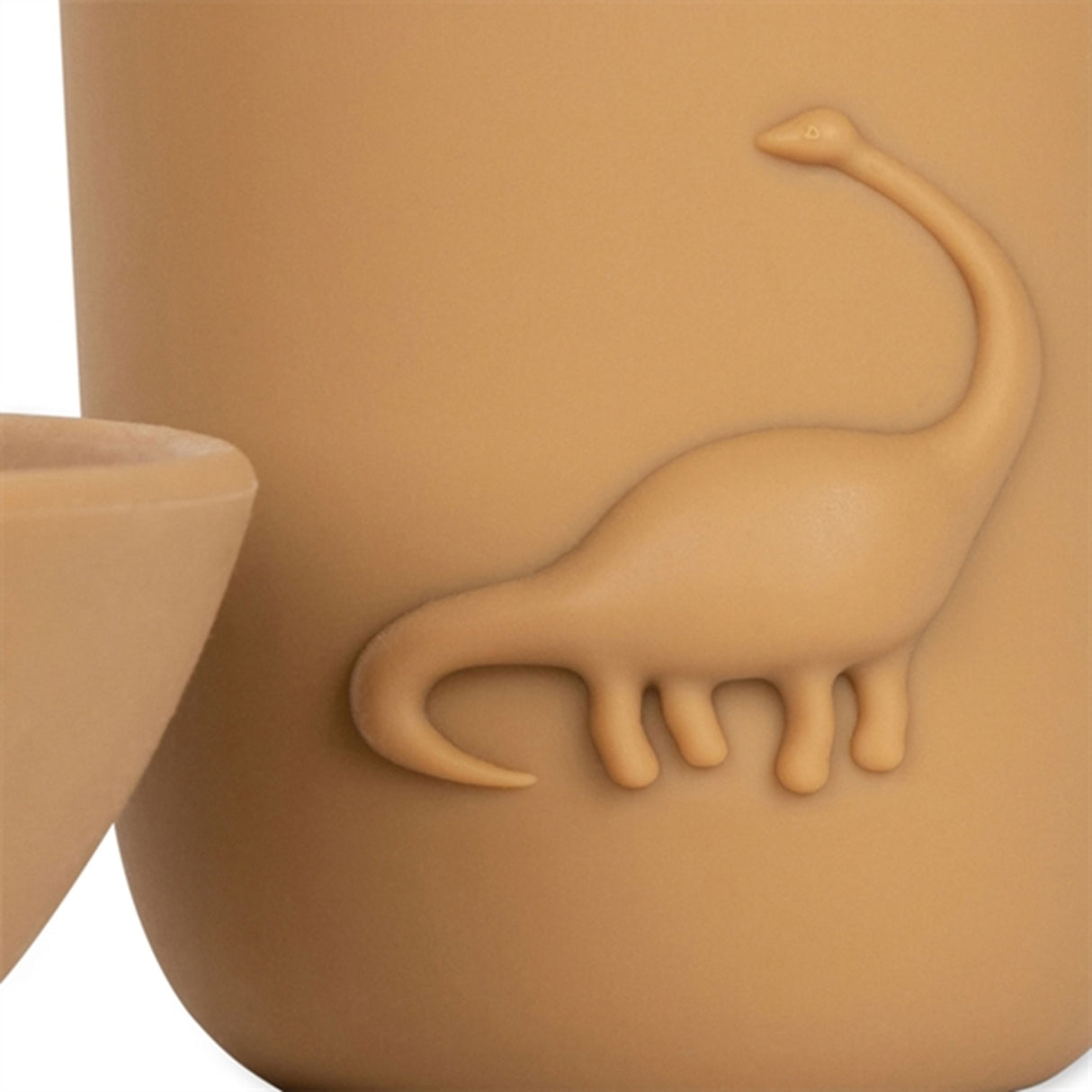 Konges Sløjd Dino Cup & Plate Set Almond