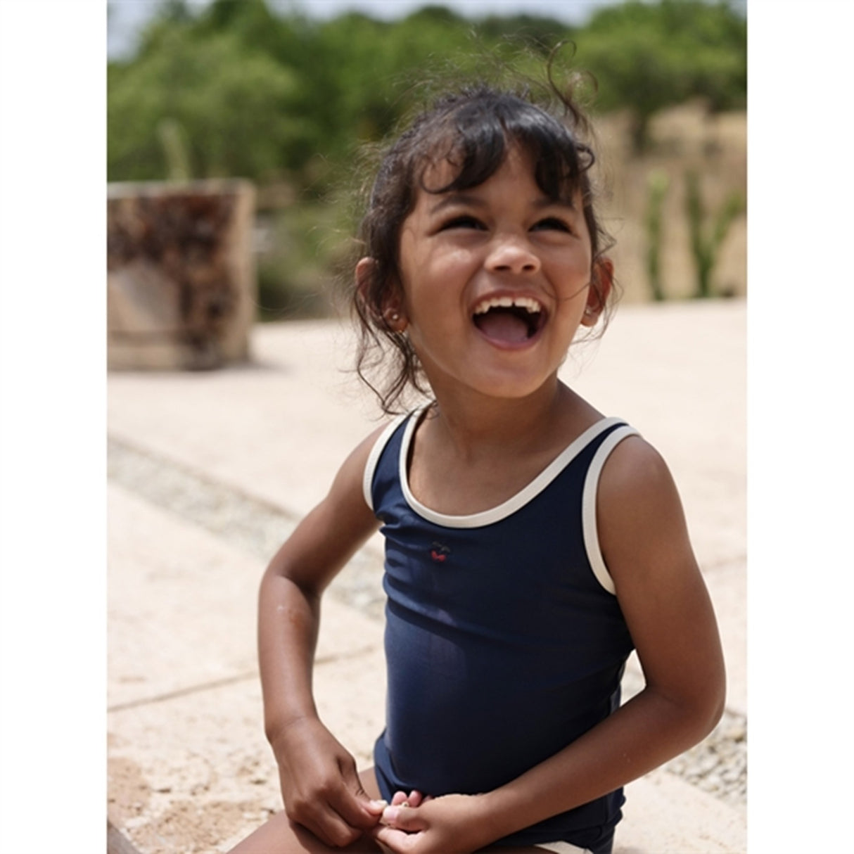 Konges Sløjd Dress Blue Manon Swimsuit