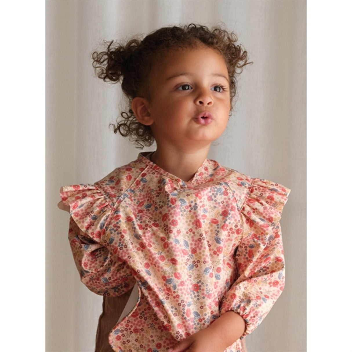 Konges Sløjd Bib w. Sleeves 2-pack Villetta/Almond