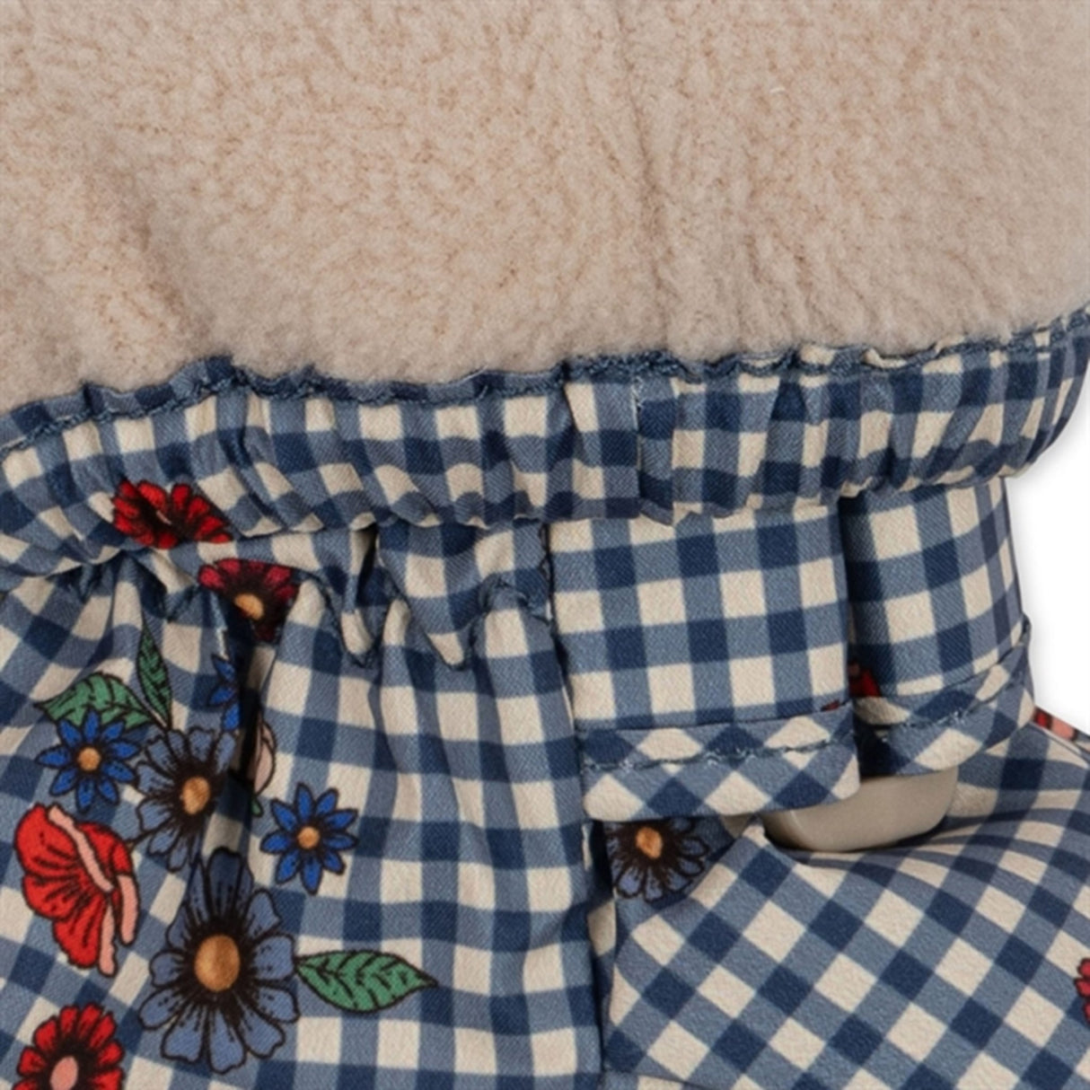 Konges Sløjd Blossom Check Nutti Down Slippers