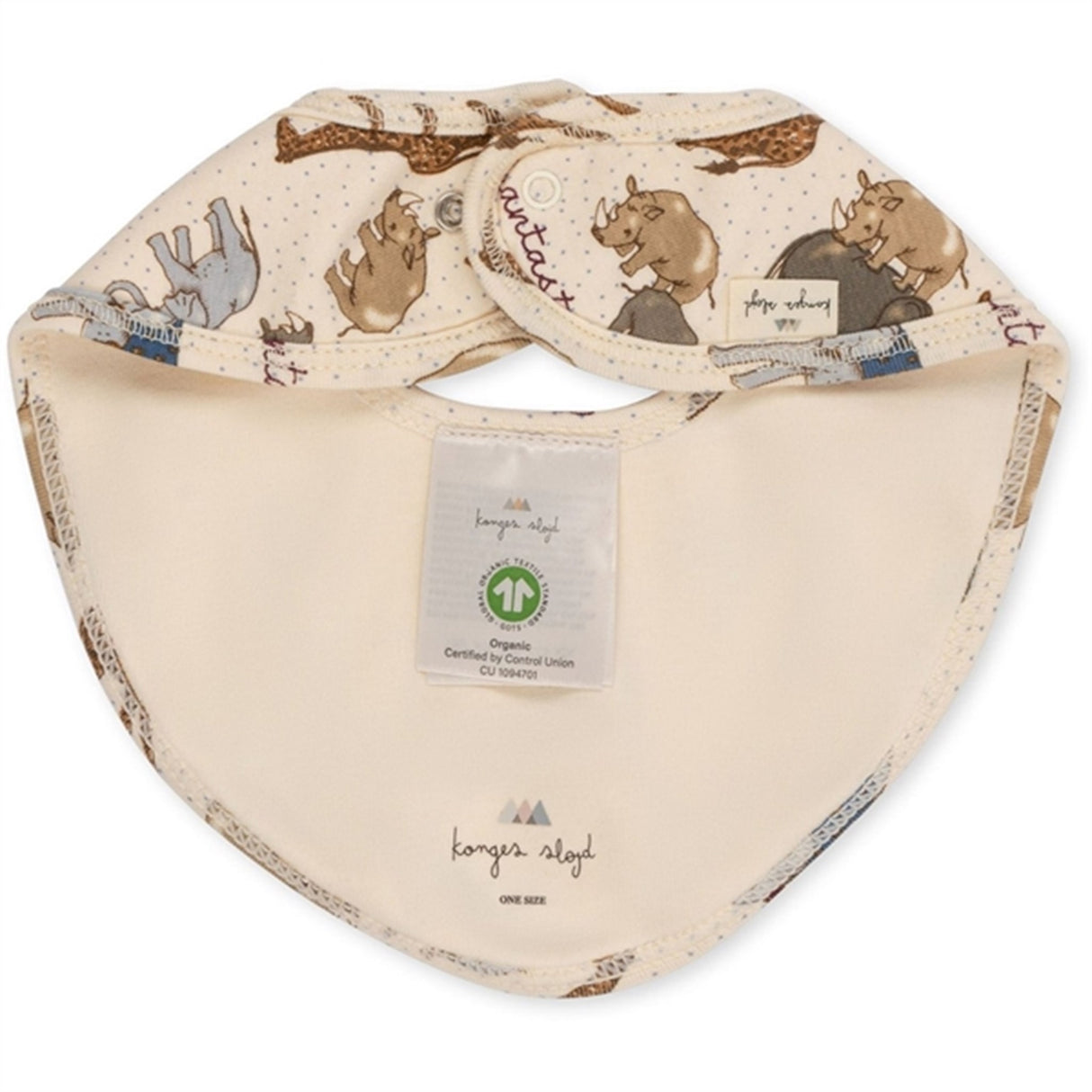 Konges Sløjd Elefantastic/Sleet Basic 2-Pack Bib