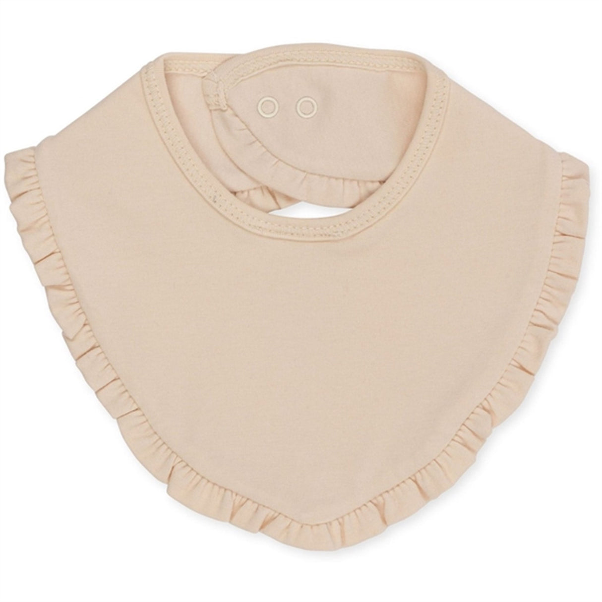 Konges Sløjd Brise Dé Été White/Nouvelle Peach Basic 2-Pack Bib Frill