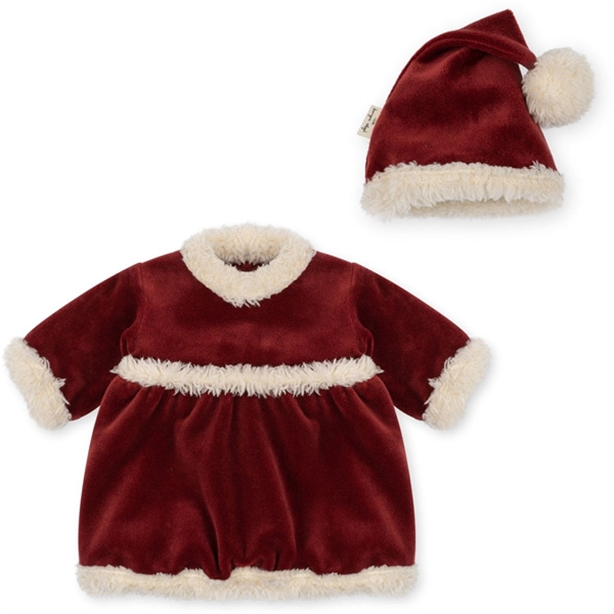 Konges Sløjd Doll Christmass Dress Jolly Red