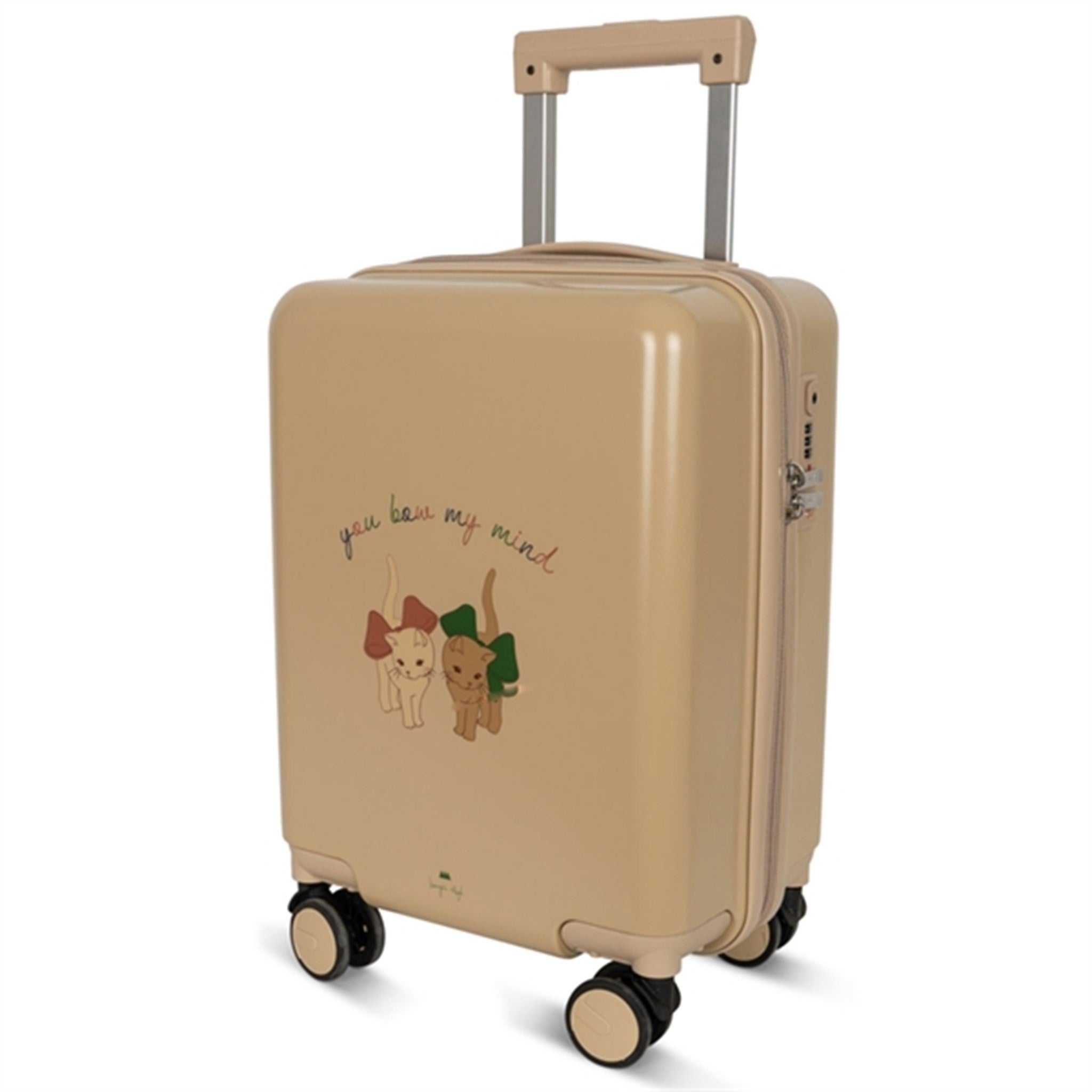 Konges Sløjd Travel Suitcase Bow Kitty
