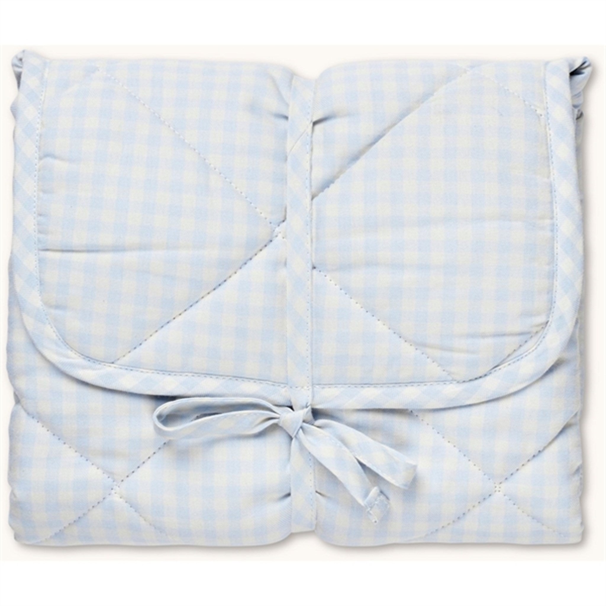 Lalaby Changing Mat Blue Gingham
